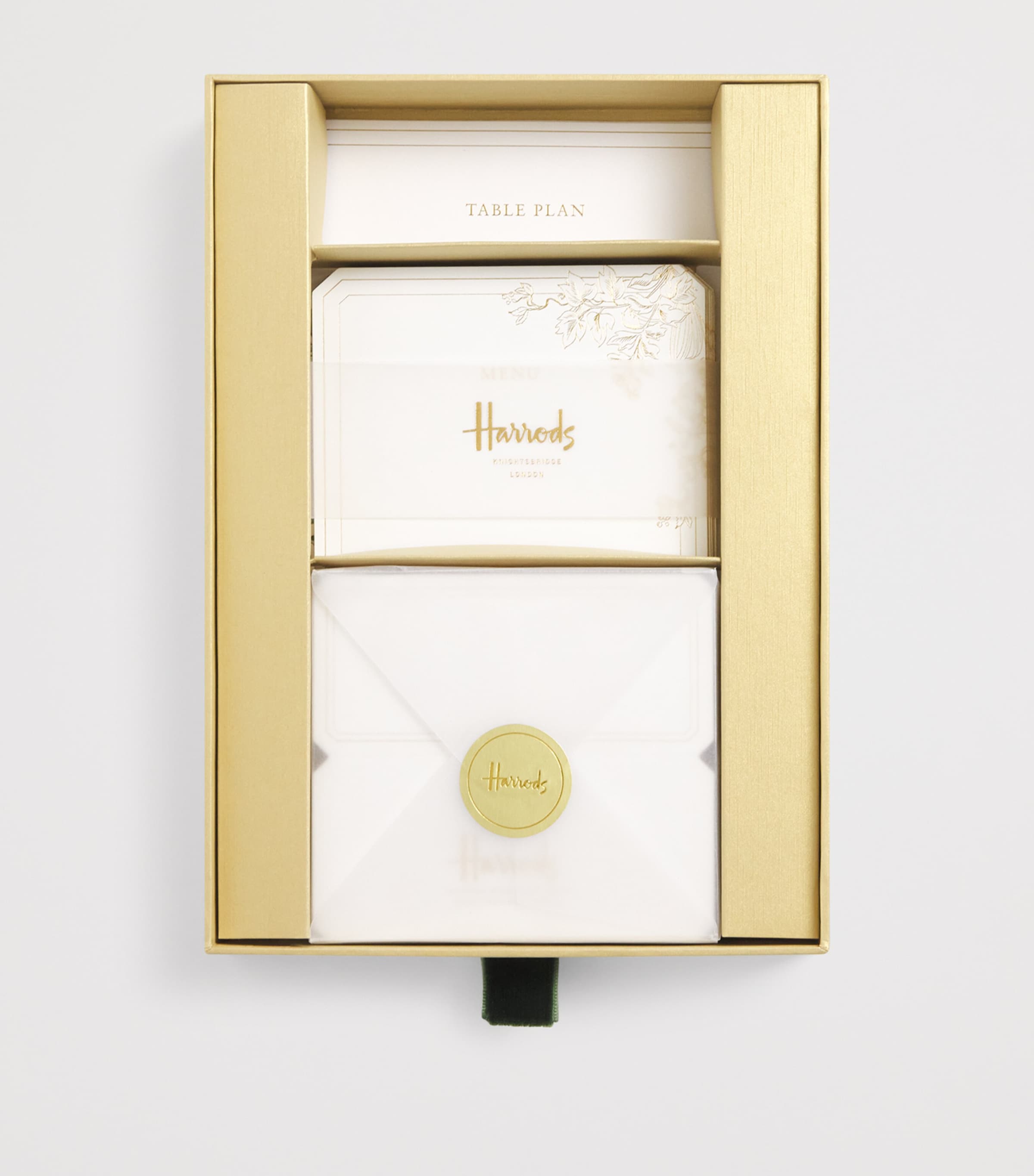 Toile du Jouy Hosting Set GREEN Image 2