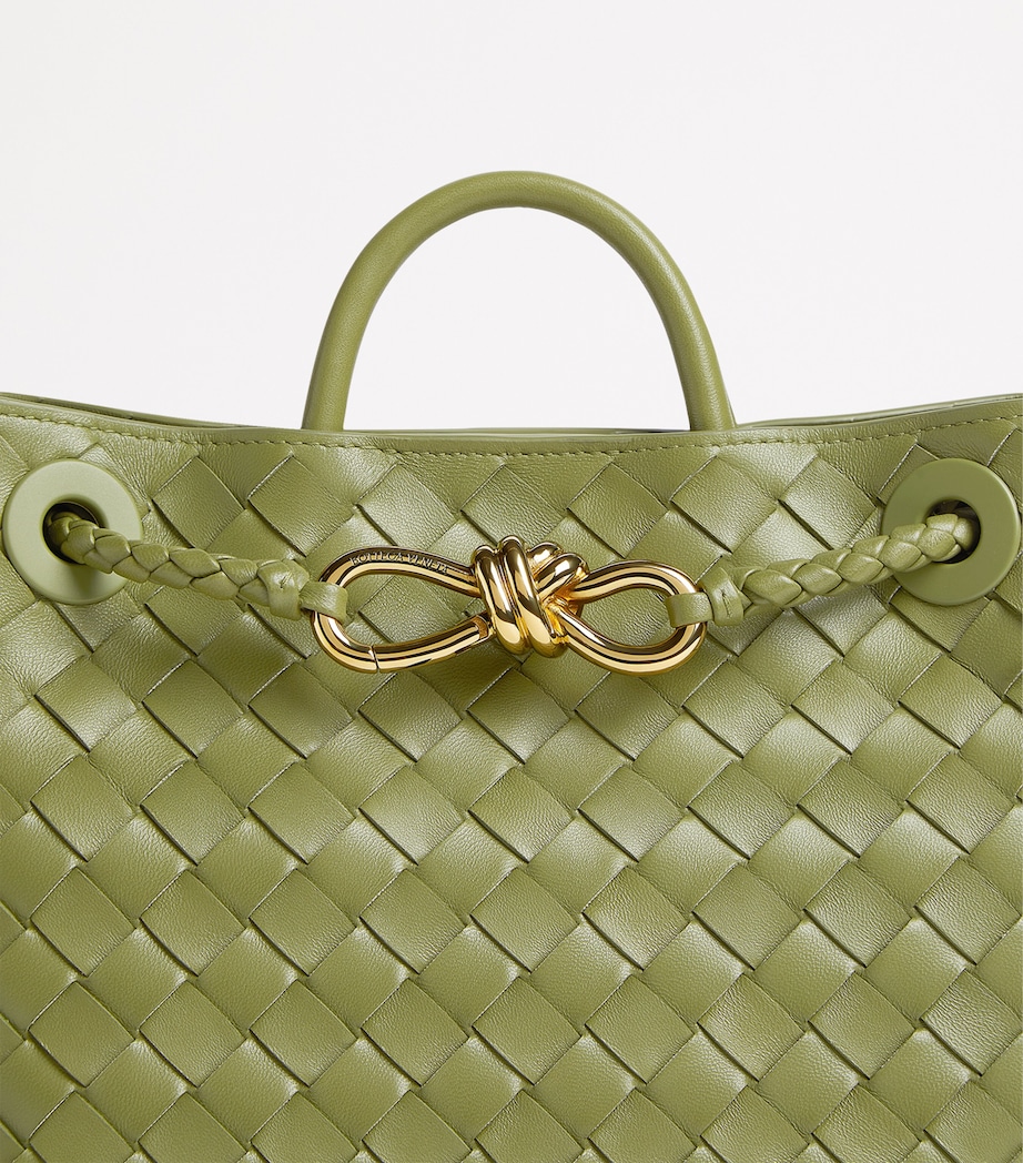 Bottega Veneta Small Lambskin Andiamo Shoulder Bag Image 2