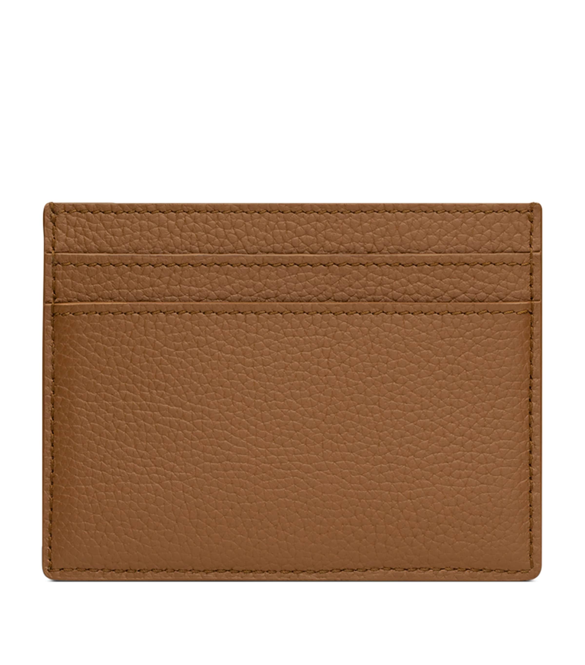 Saint Laurent Leather Cassandre Card Holder | Men Accessories | Cardholders | Designers | Saint Laurent