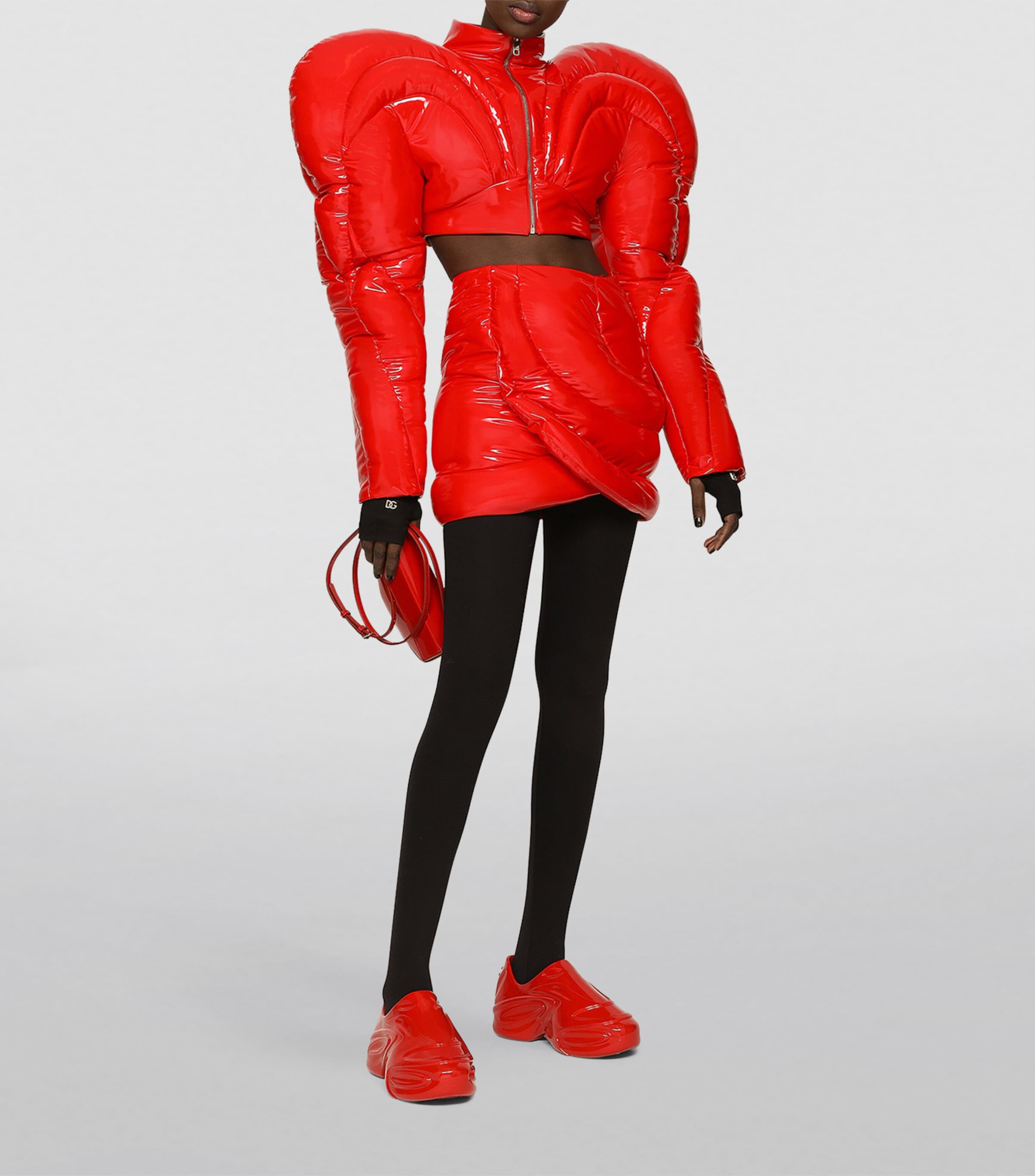 Logo-Waistband Leggings N0000-BLACK Image 2