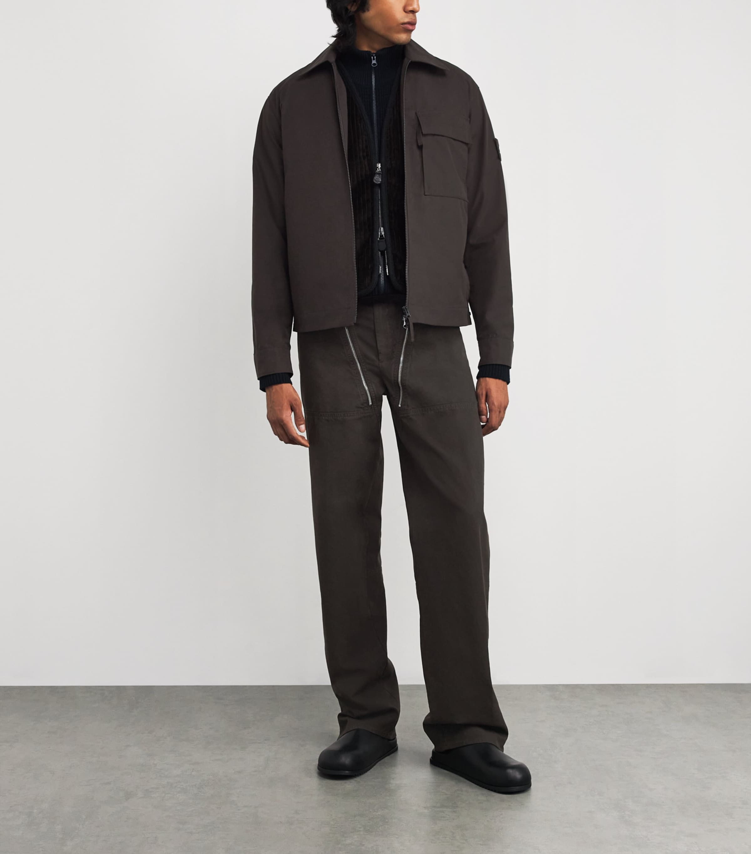 GHOST PIECE Organic Cotton Overshirt V0070 Image 2