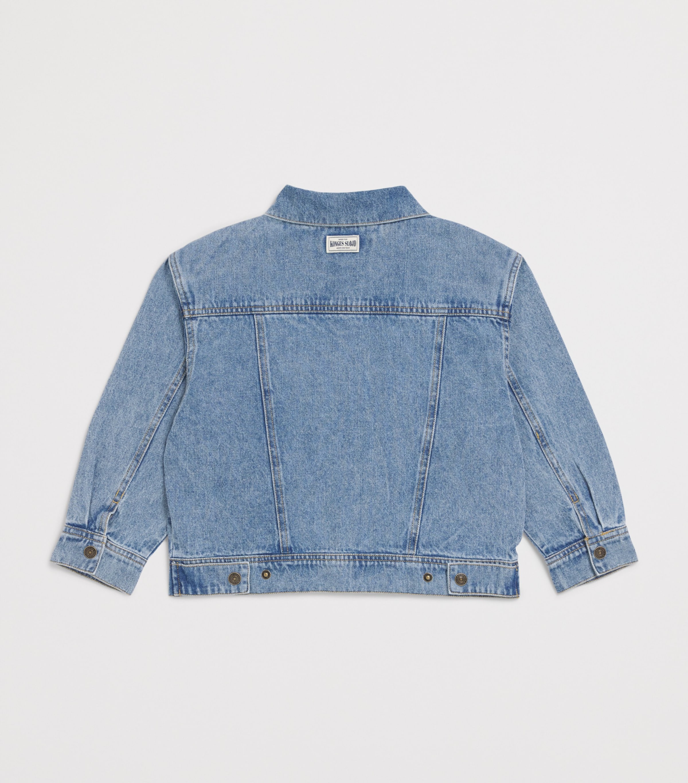 KONGES SLOJD Magot Denim Jacket (18 Months-10 Years) Denim Image 2