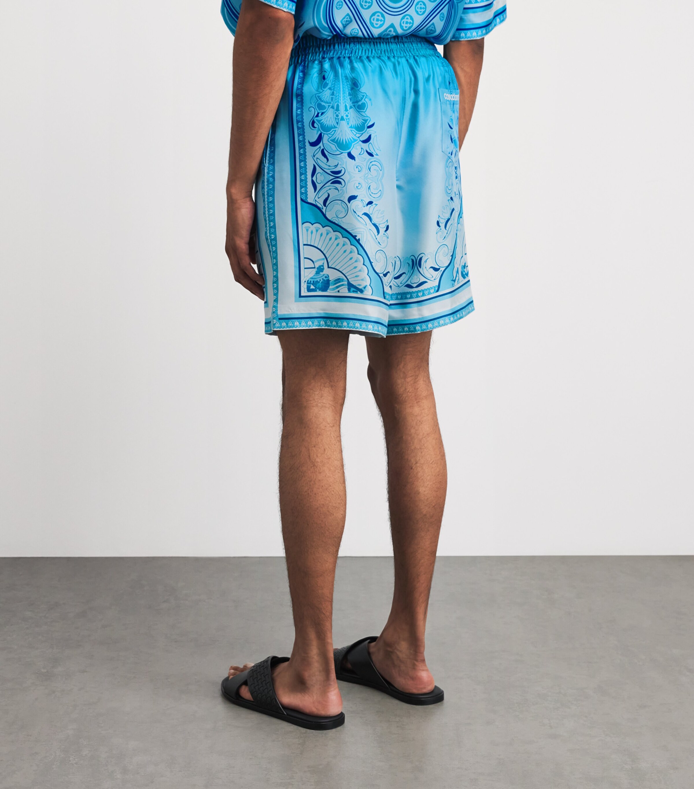 Casablanca Mens Silk Egyptian Rug Shorts Egyptian Rug Image 5