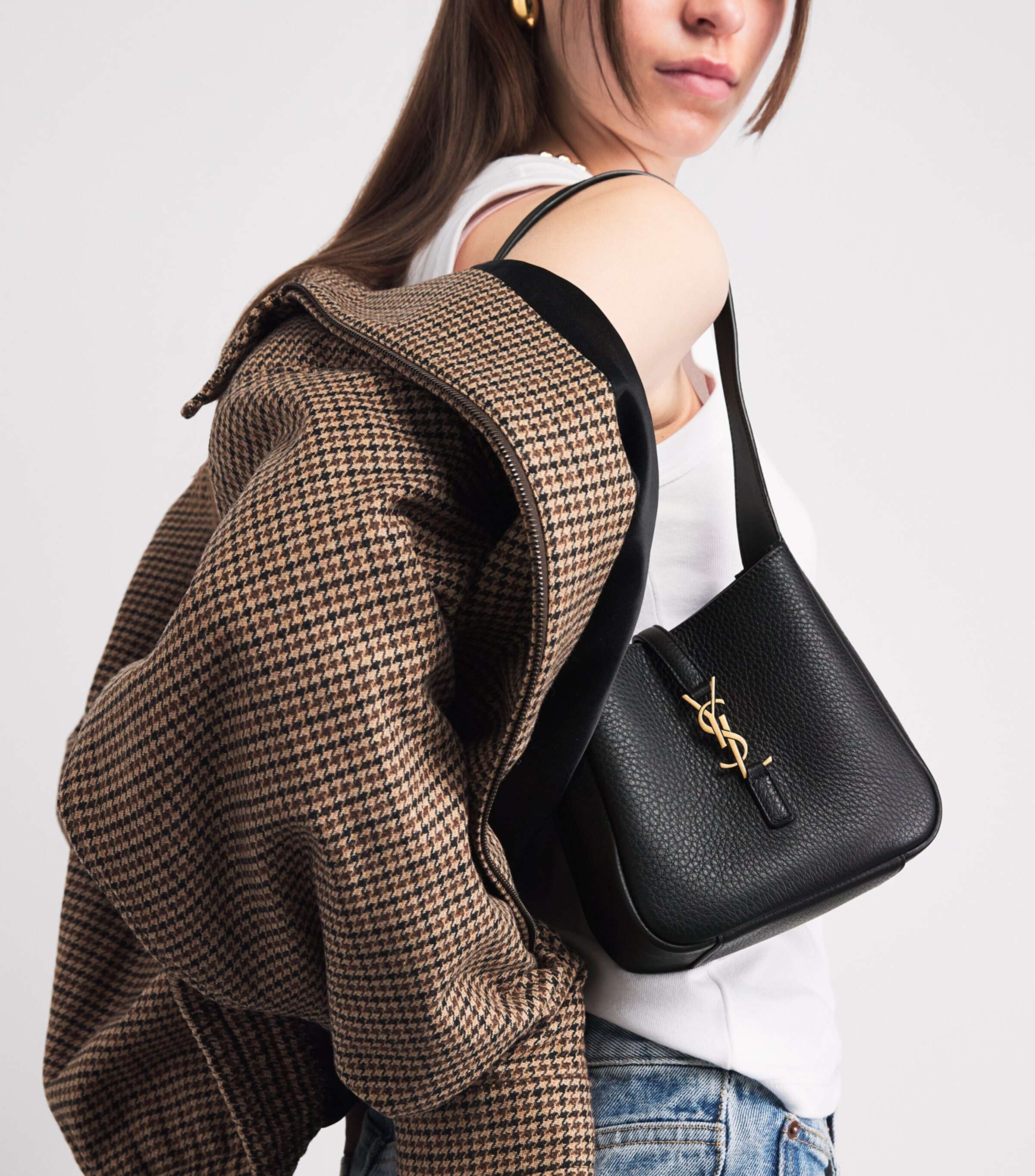 Saint Laurent Black Baby Le 5 à 7 Shoulder Bag | Harrods US