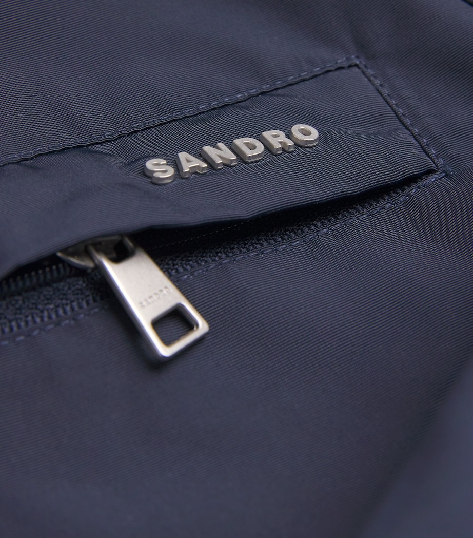 Padded Logo Jacket NAVY BLUE Image 5