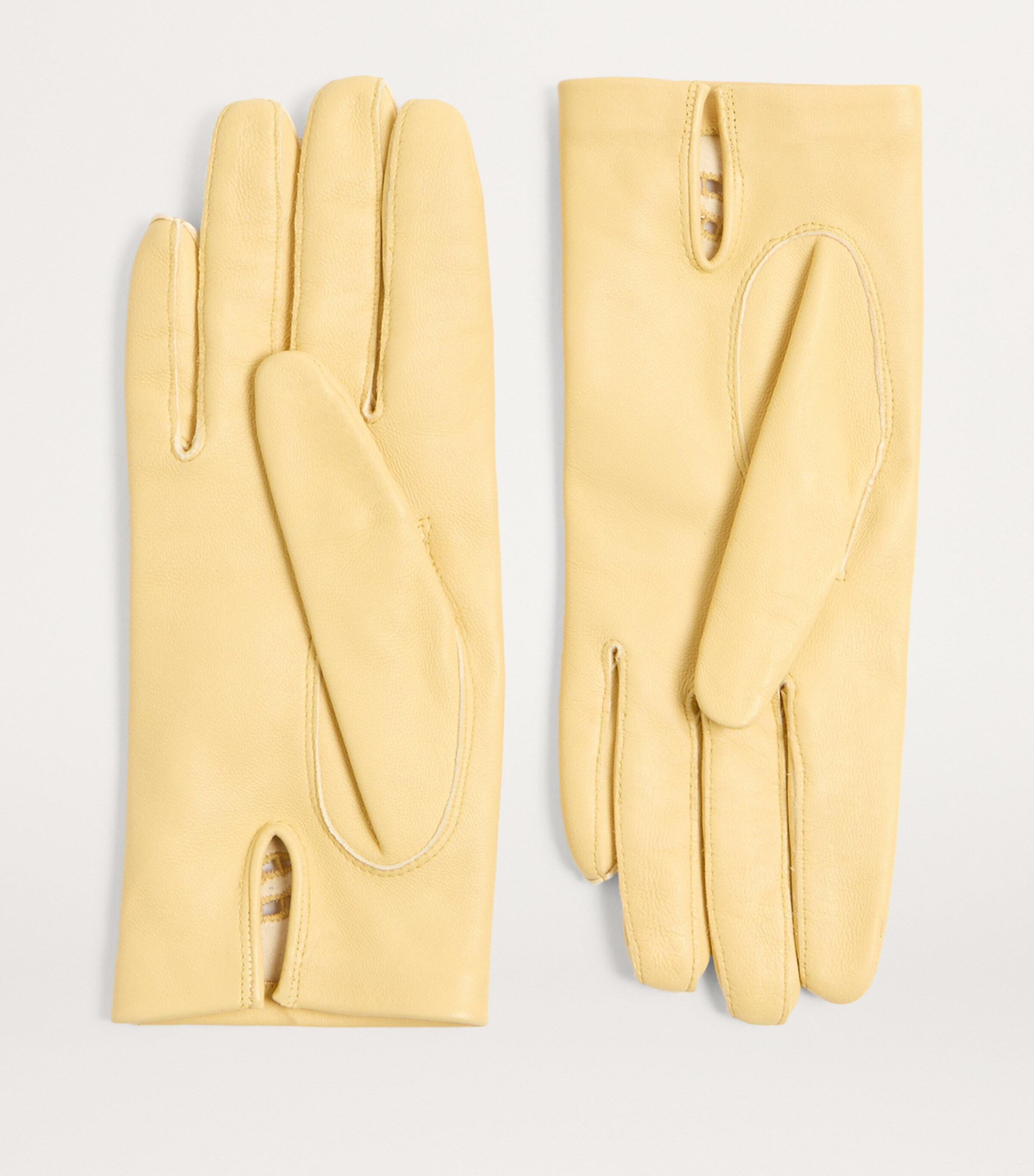 Lambskin Bow-Detail Gloves 9LV Image 2