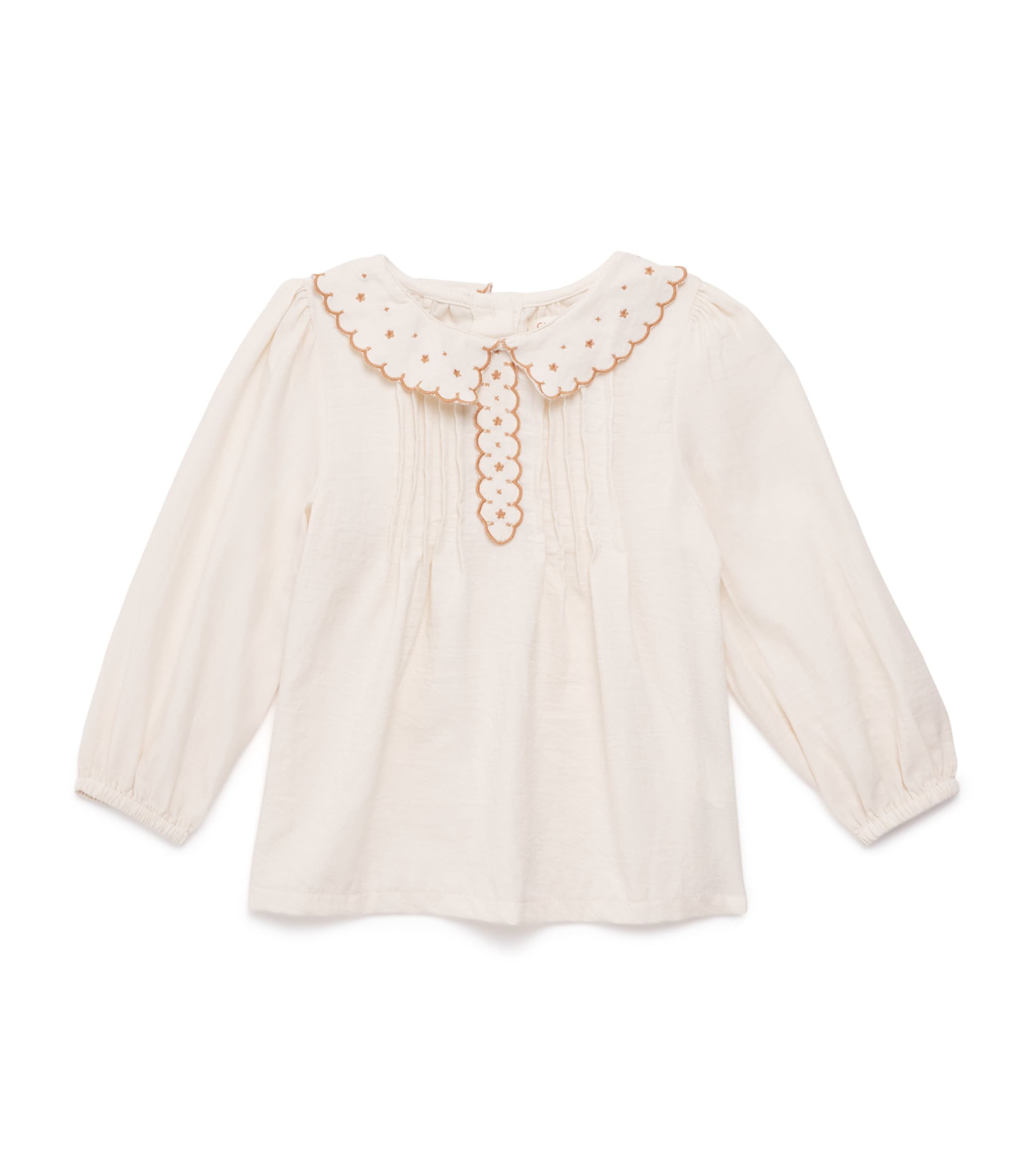 Gingersnaps Cotton Mabel Blouse In Neutral