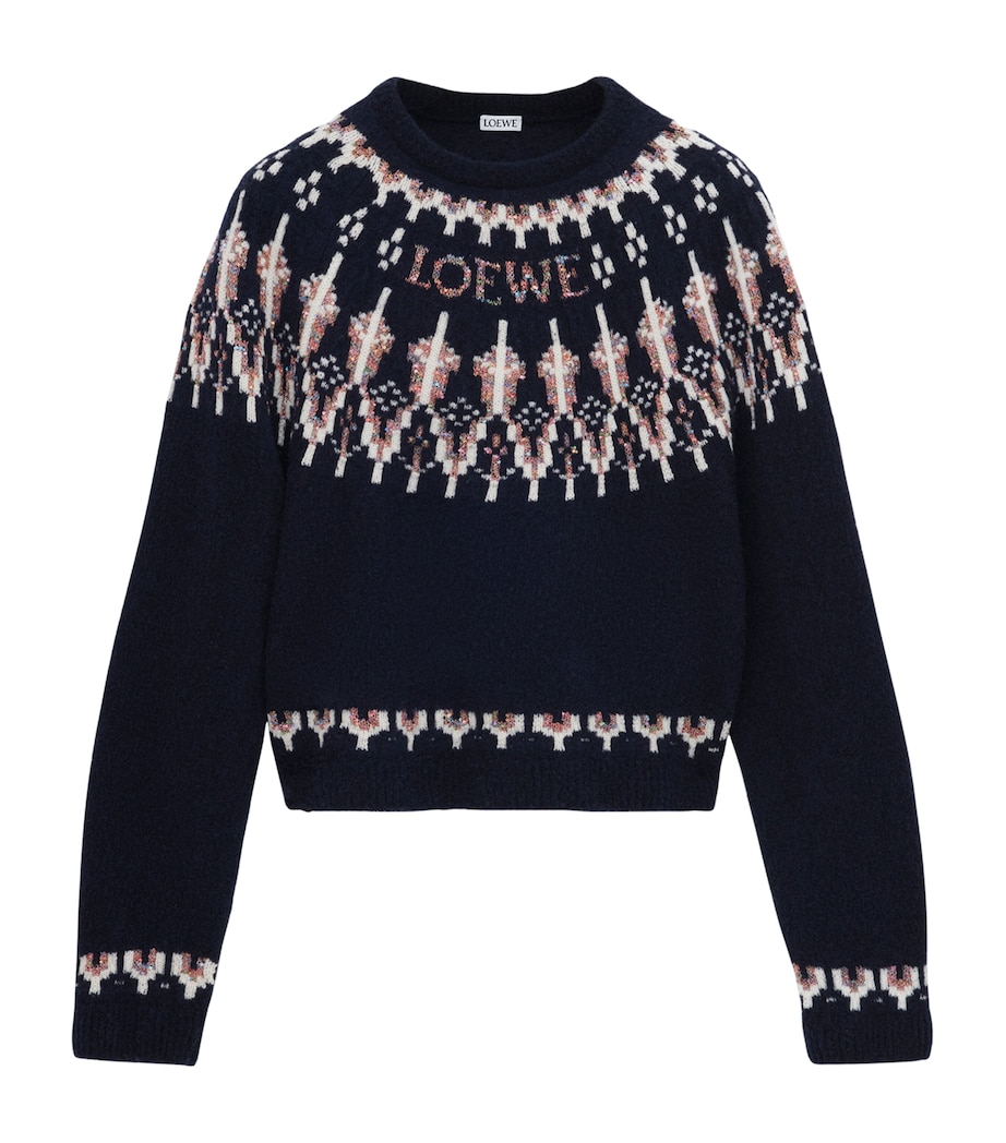 Wool-Blend Fair Isle Sweater NAVY/MULTICOLOR Image 1