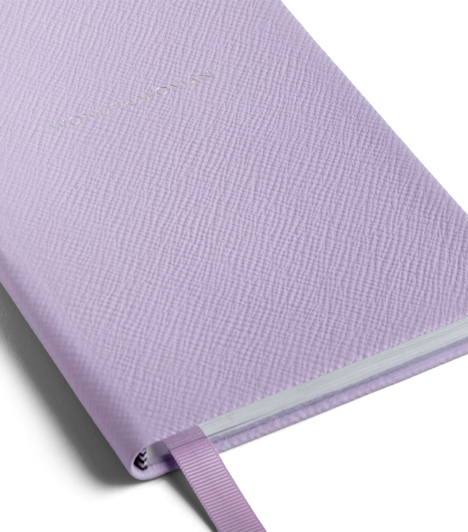 Panama Leather Chelsea Wonder Woman Notebook LILAC Image 2