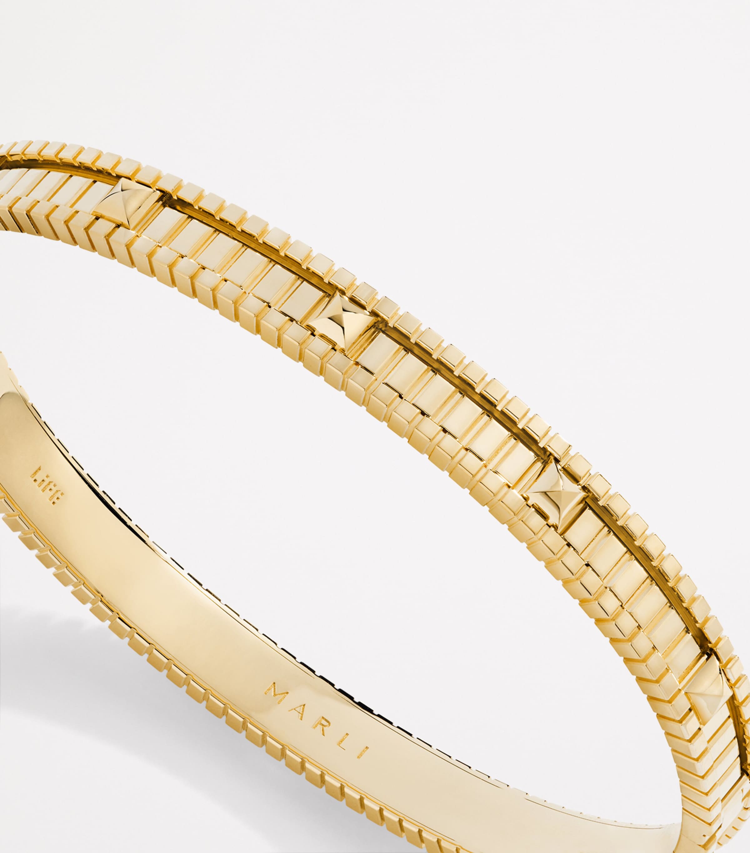 Yellow Gold LIFE Bangle YELLOW GOLD Image 4