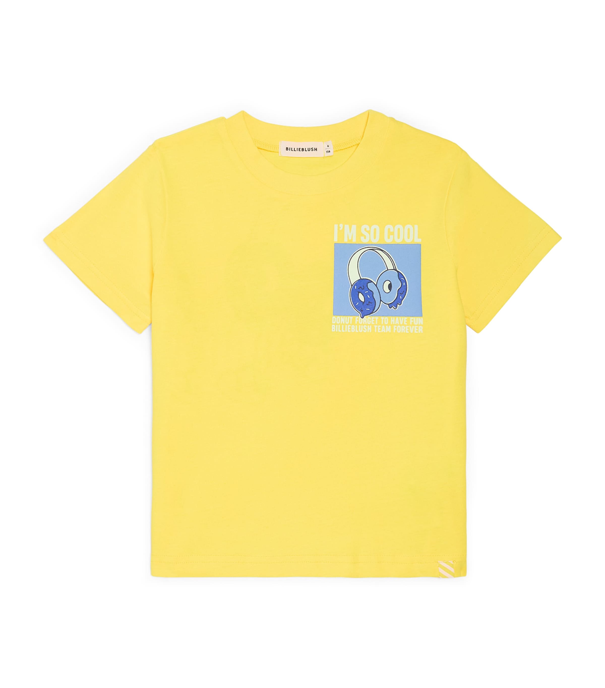 Billieblush Cotton Graphic T-Shirt (2-6 Years) Sun Image 1