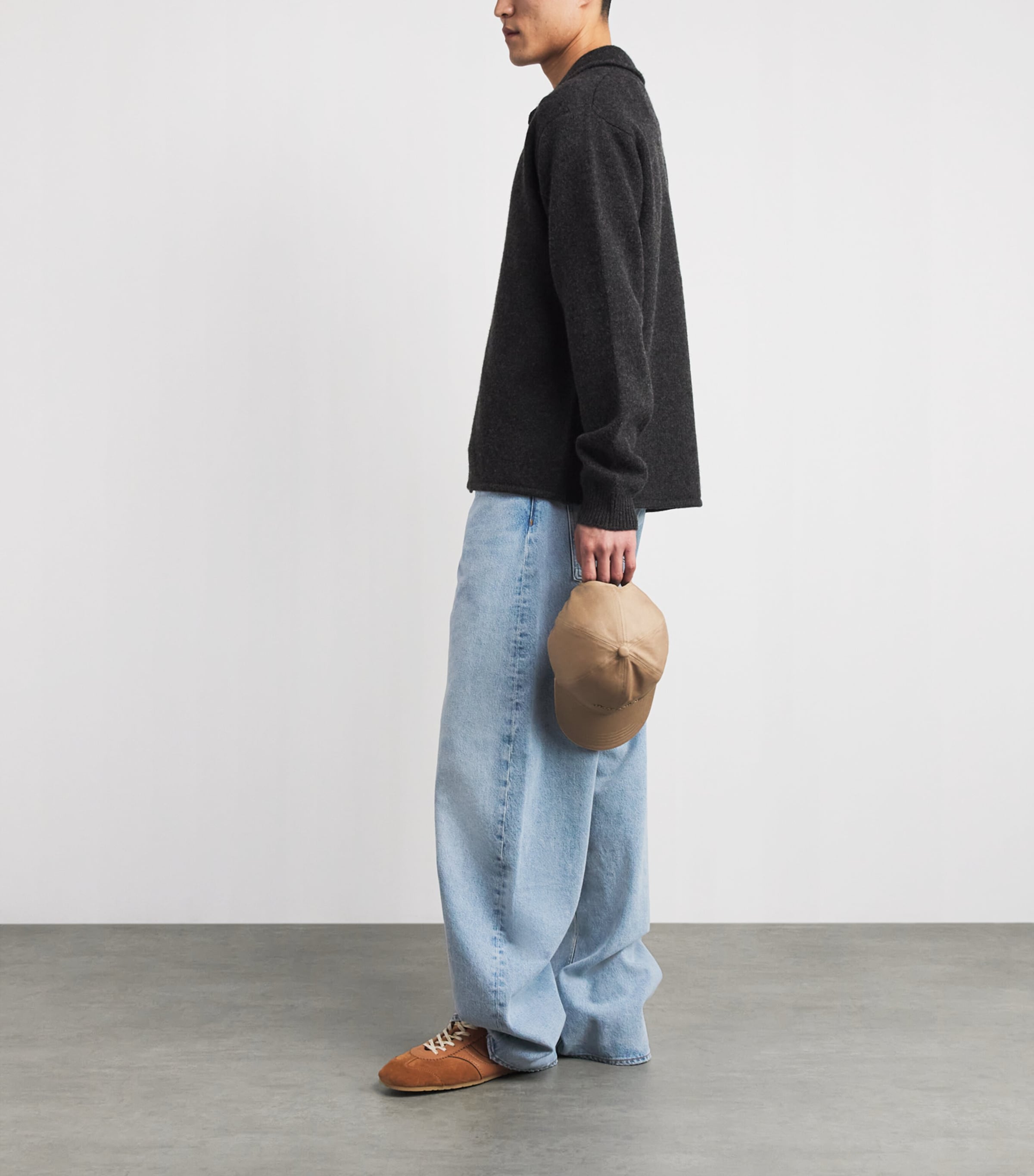 AGOLDE Mens Afton Wide-Leg Jeans Orten (lt Vint Ind) Image 2