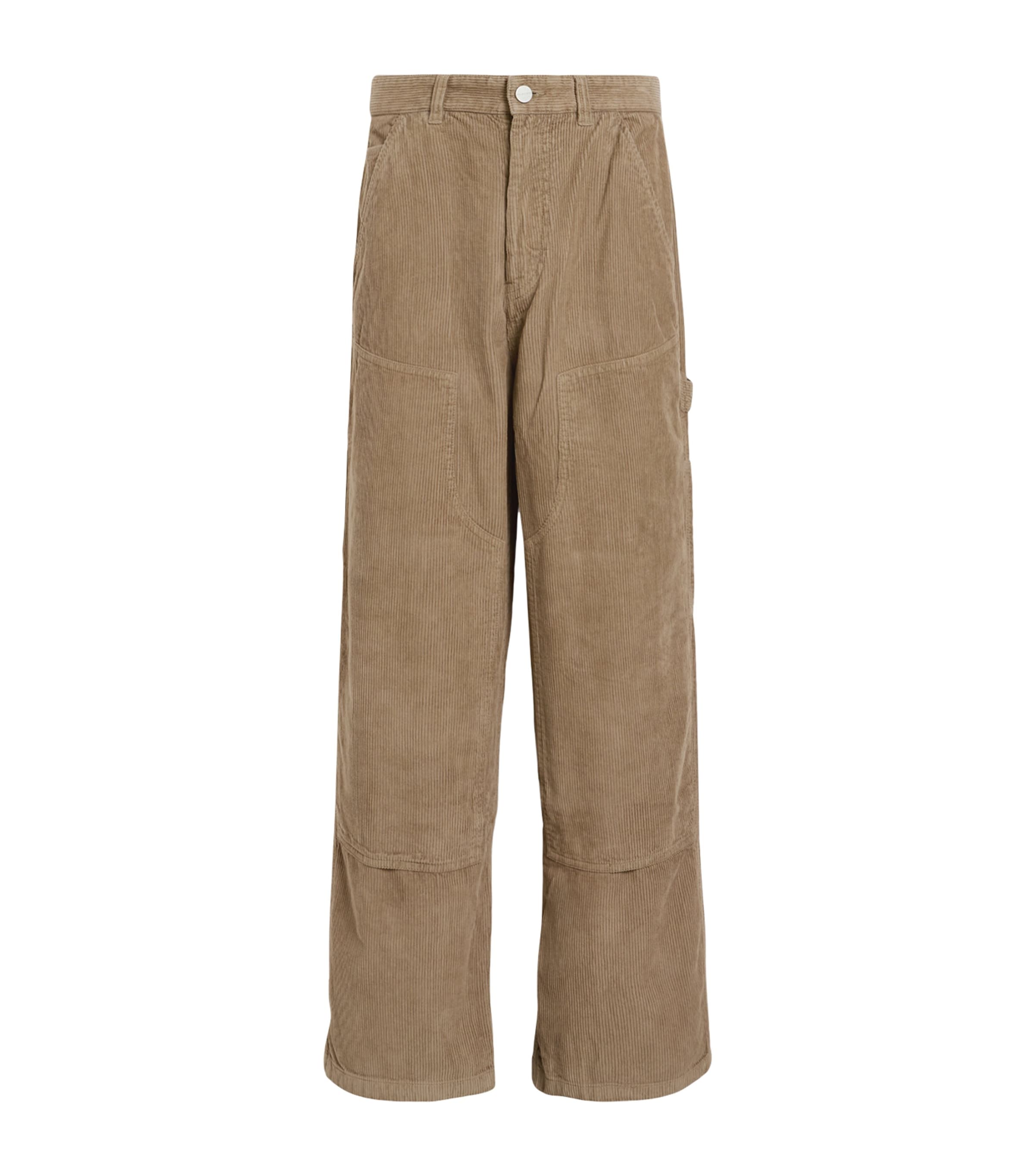 Corduroy Dunstan Trousers GULL BROWN Image 1