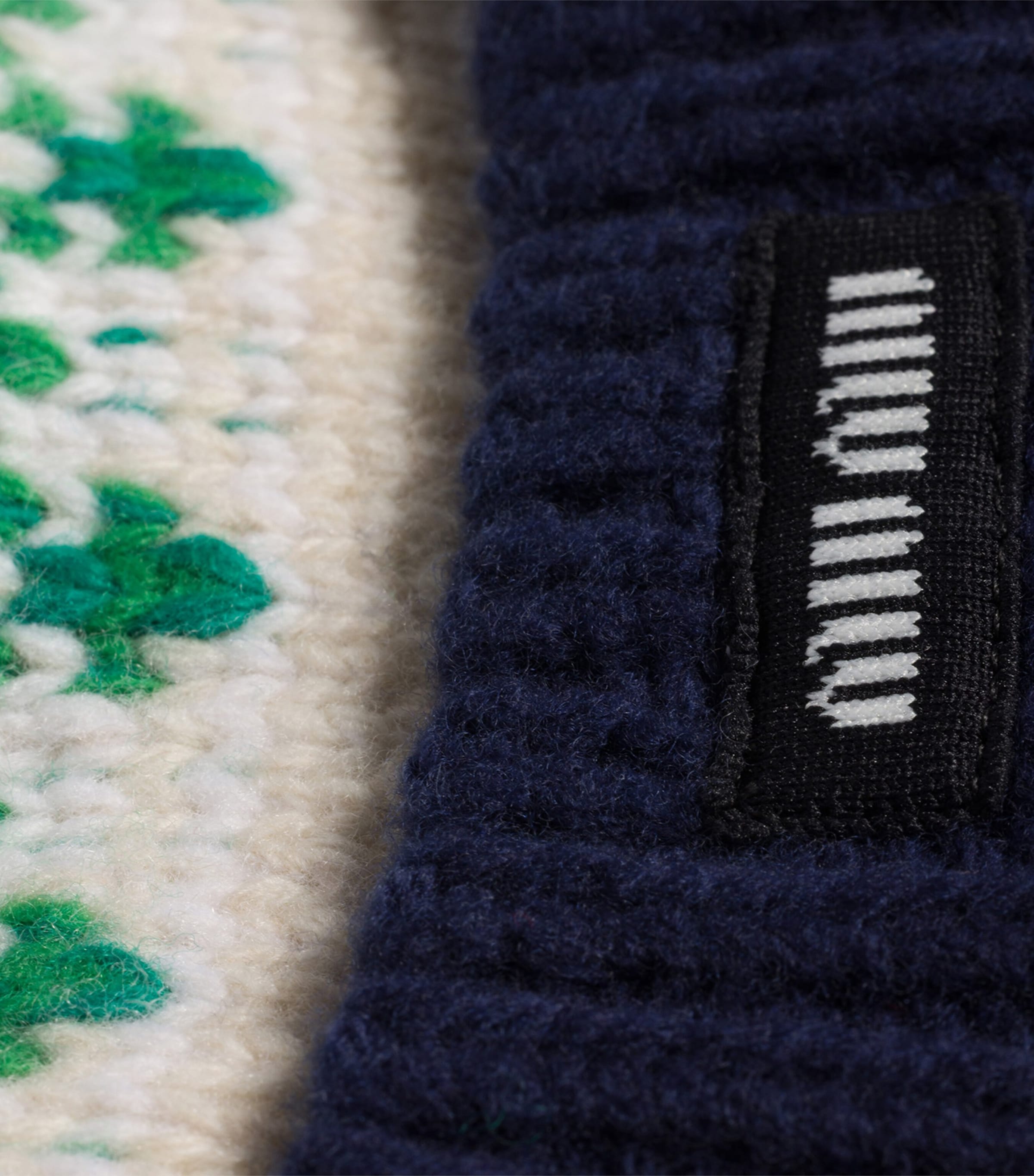 Wool Jacquard Hat F0124 Image 2