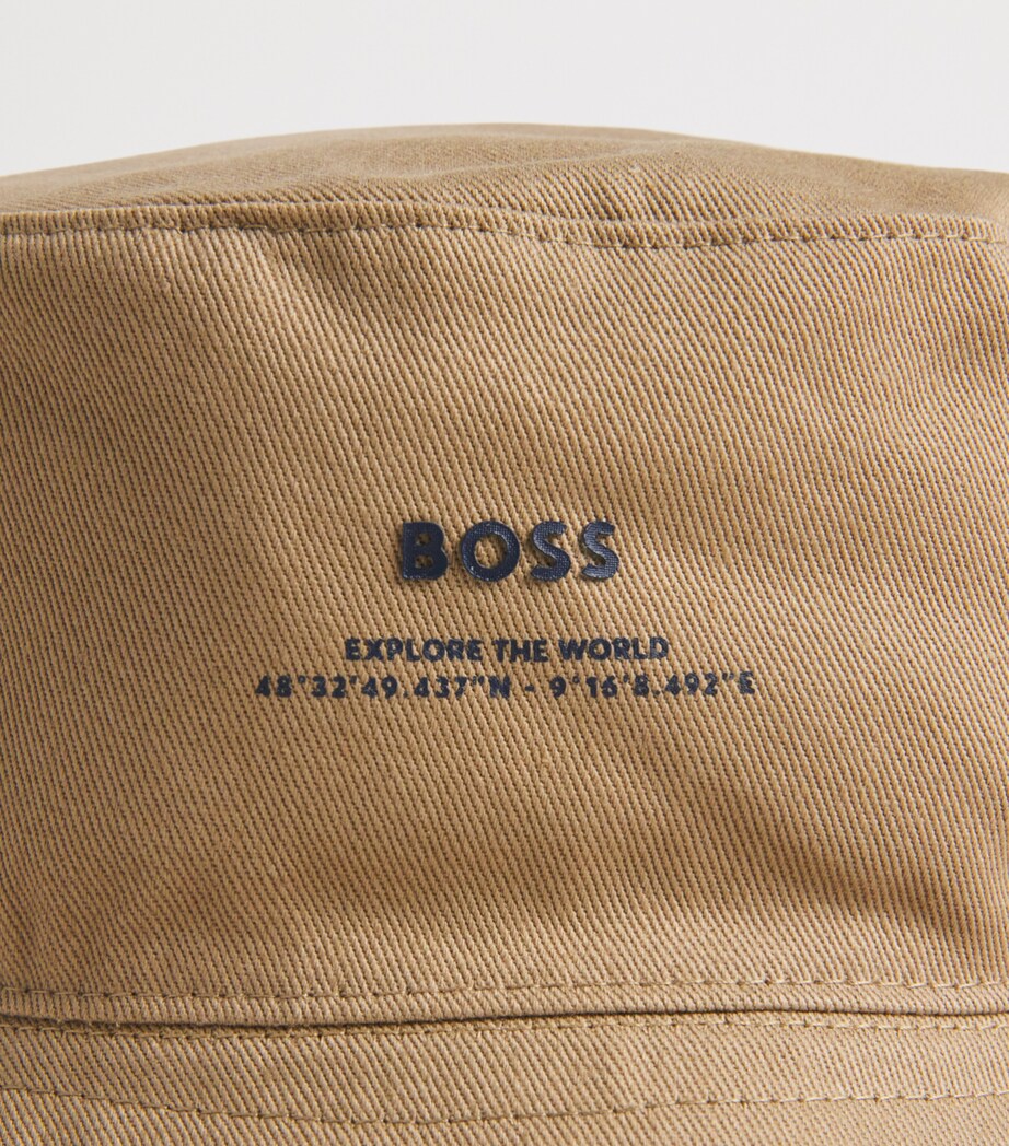 BOSS Kidswear Reversible Logo Bucket Hat Image 3