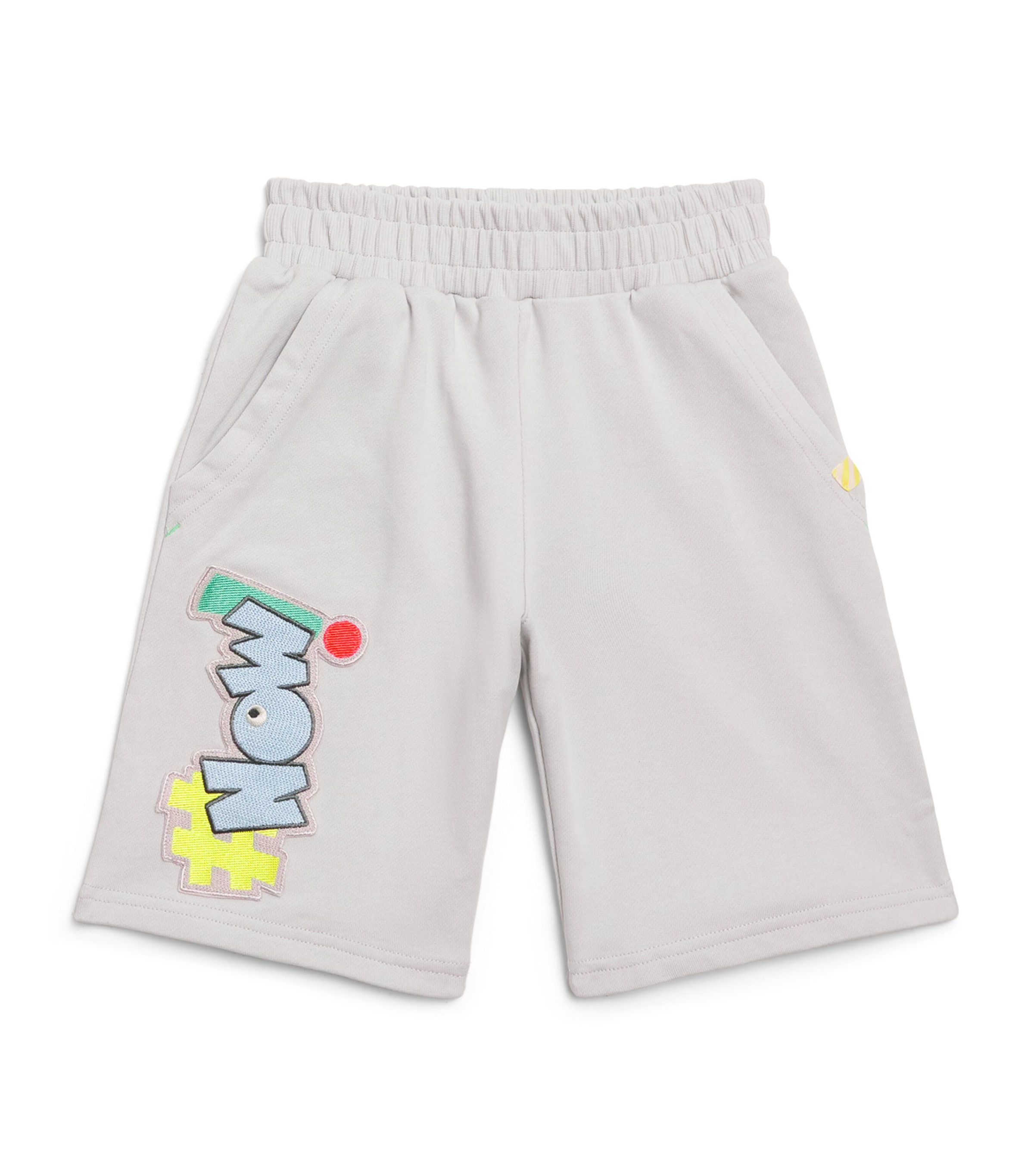 Billieblush Cotton Now Sweat Shorts (4-10 Years) Grey Image 1