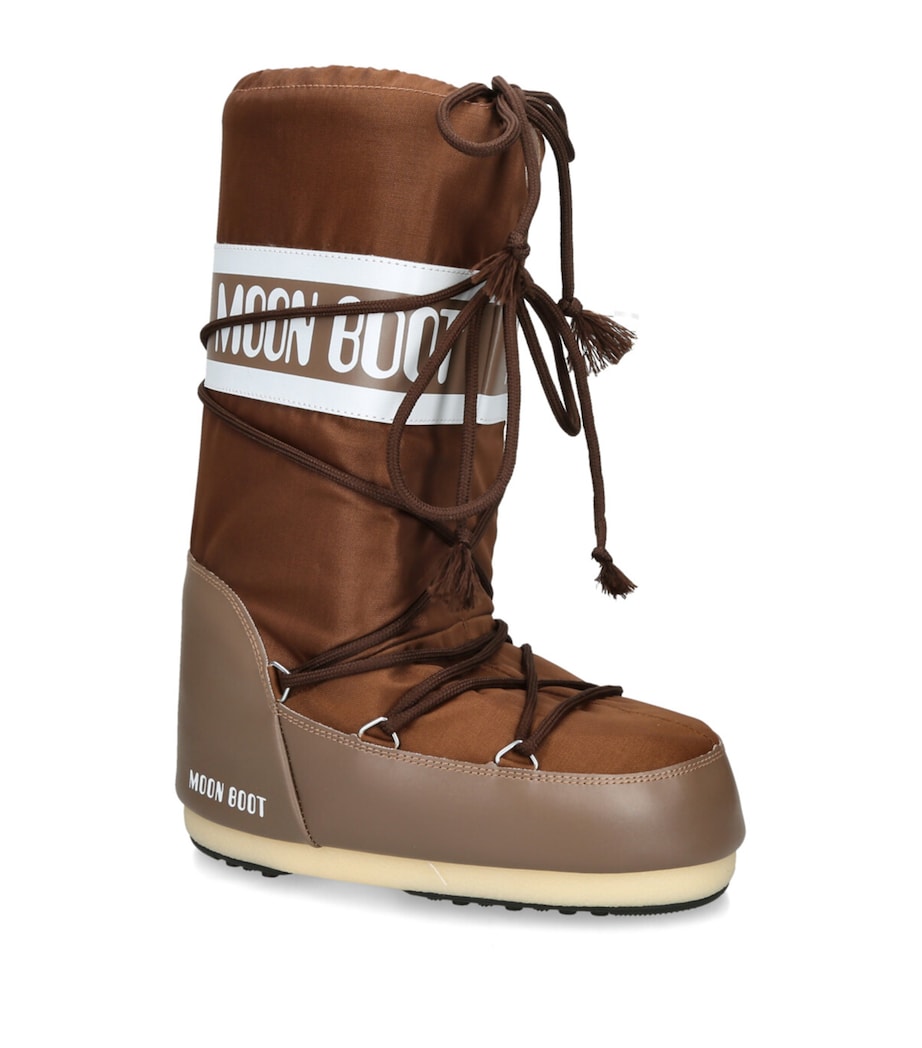 Nylon Moon Boots BROWN Image 3
