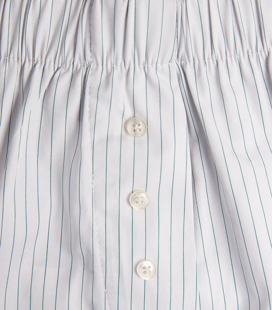 Stripe Yoshi Boxer Shorts DOVE/FOREST STRIPE Image 5