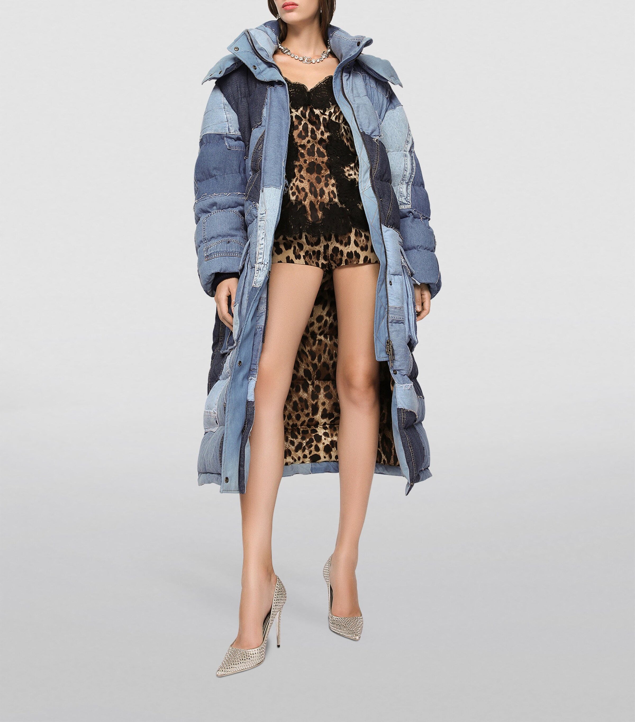 Leopard Print Lace Camisole HY13M-LEO NEW Image 4