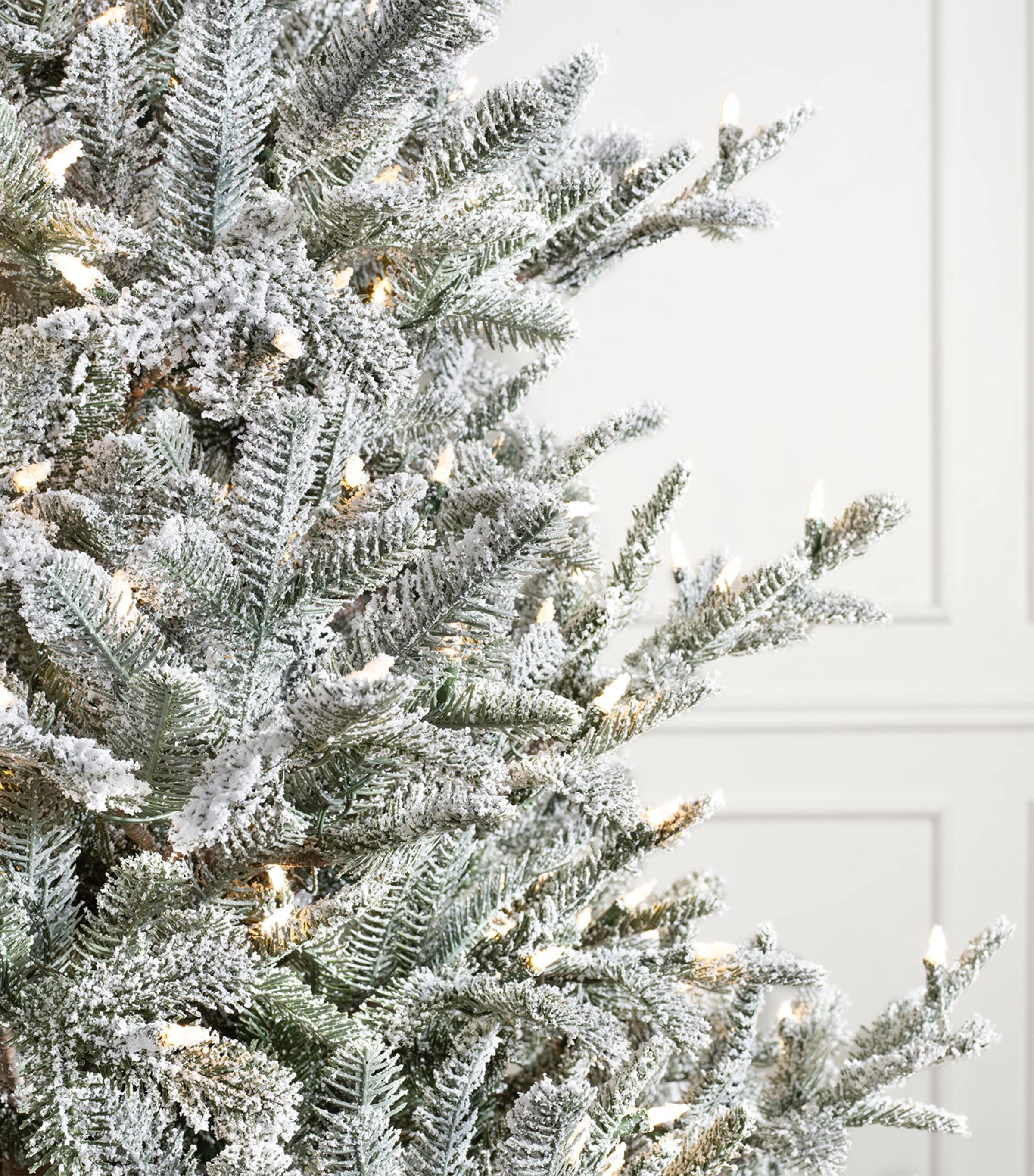 BALSAM HILL Nordmann Fir LED Flip Christmas Tree (6ft) Green Image 2