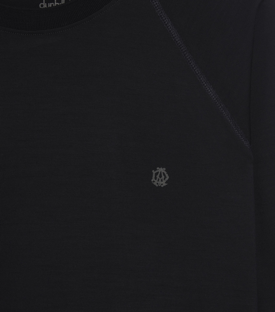 Wool Athluxury Long-Sleeve T-Shirt 416HOUSE NAVY Image 5