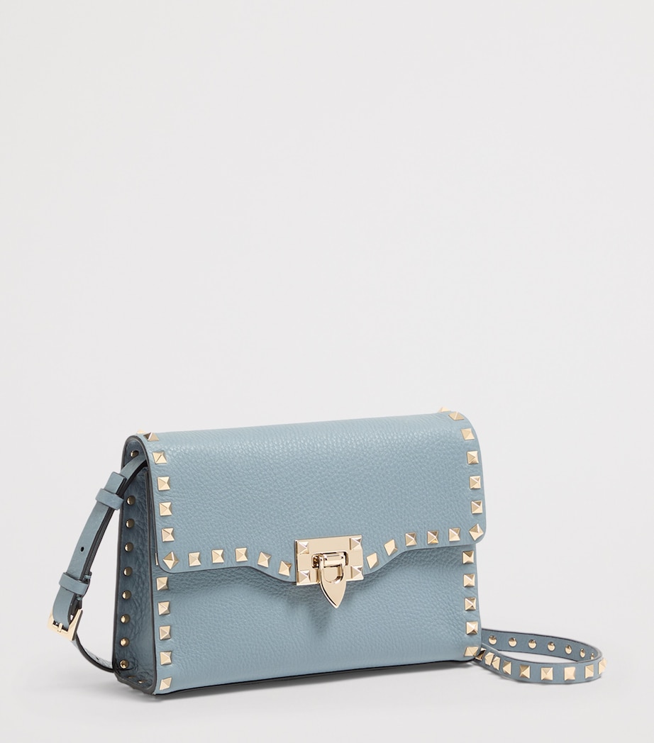 Small Leather Rockstud Shoulder Bag MXE Image 2
