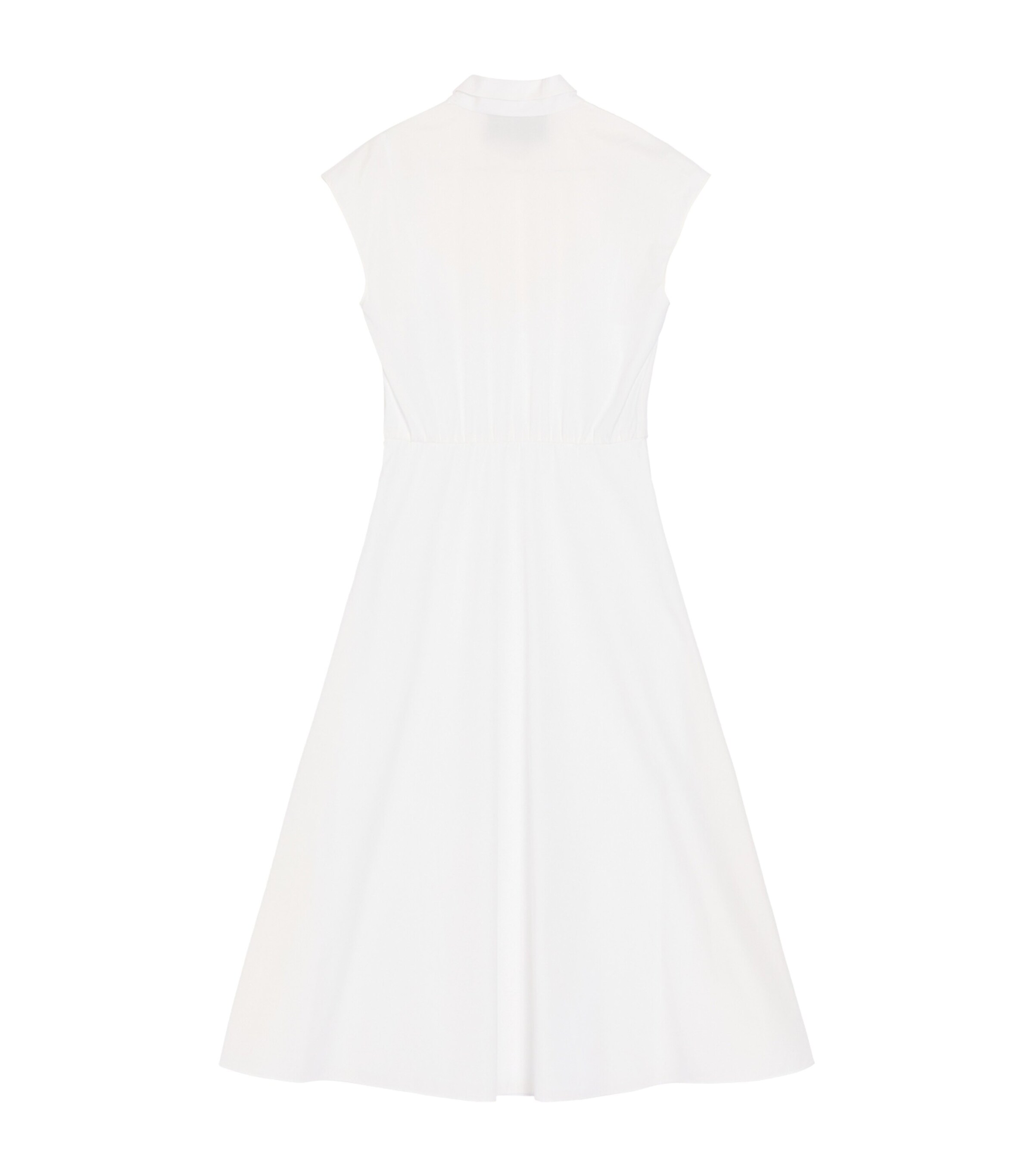 Valentino Womens Cotton Poplin Embroidered Midi Dress Image 2