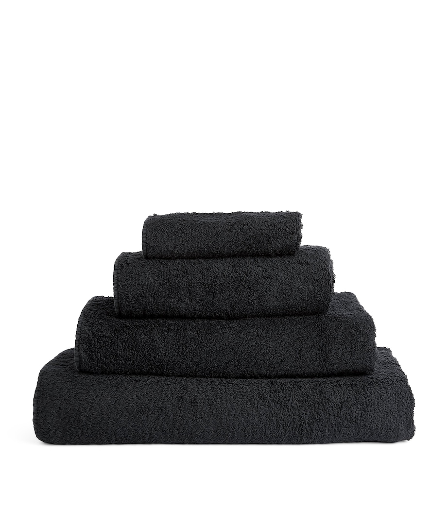 Super Pile Hand Towel (55cm x 100cm) 990 BLACK Image 1