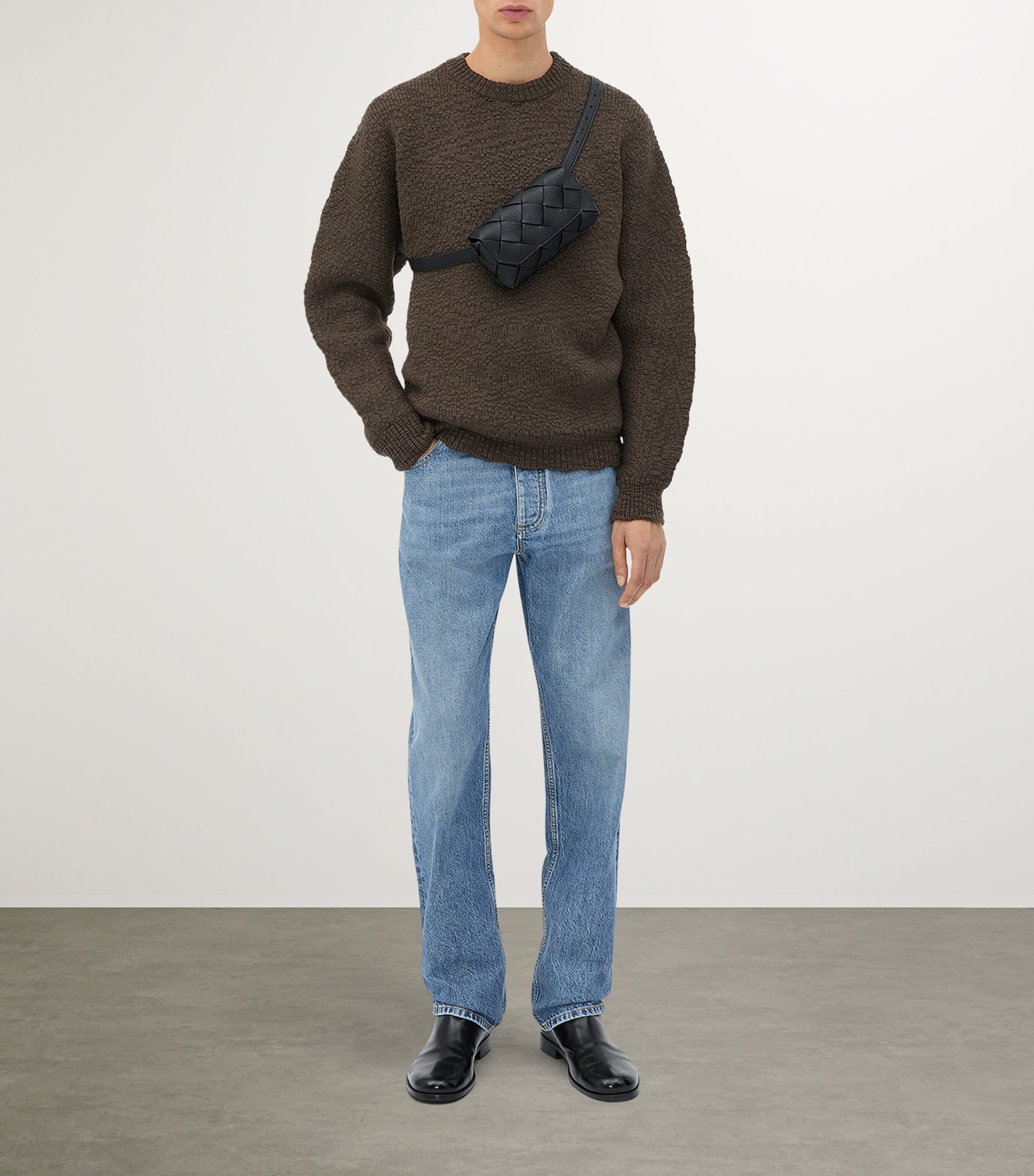【BOTTEGA VENETA】DIAGO BELT BAG 62aa34d95bc0eea78af2a79fdbf6c4