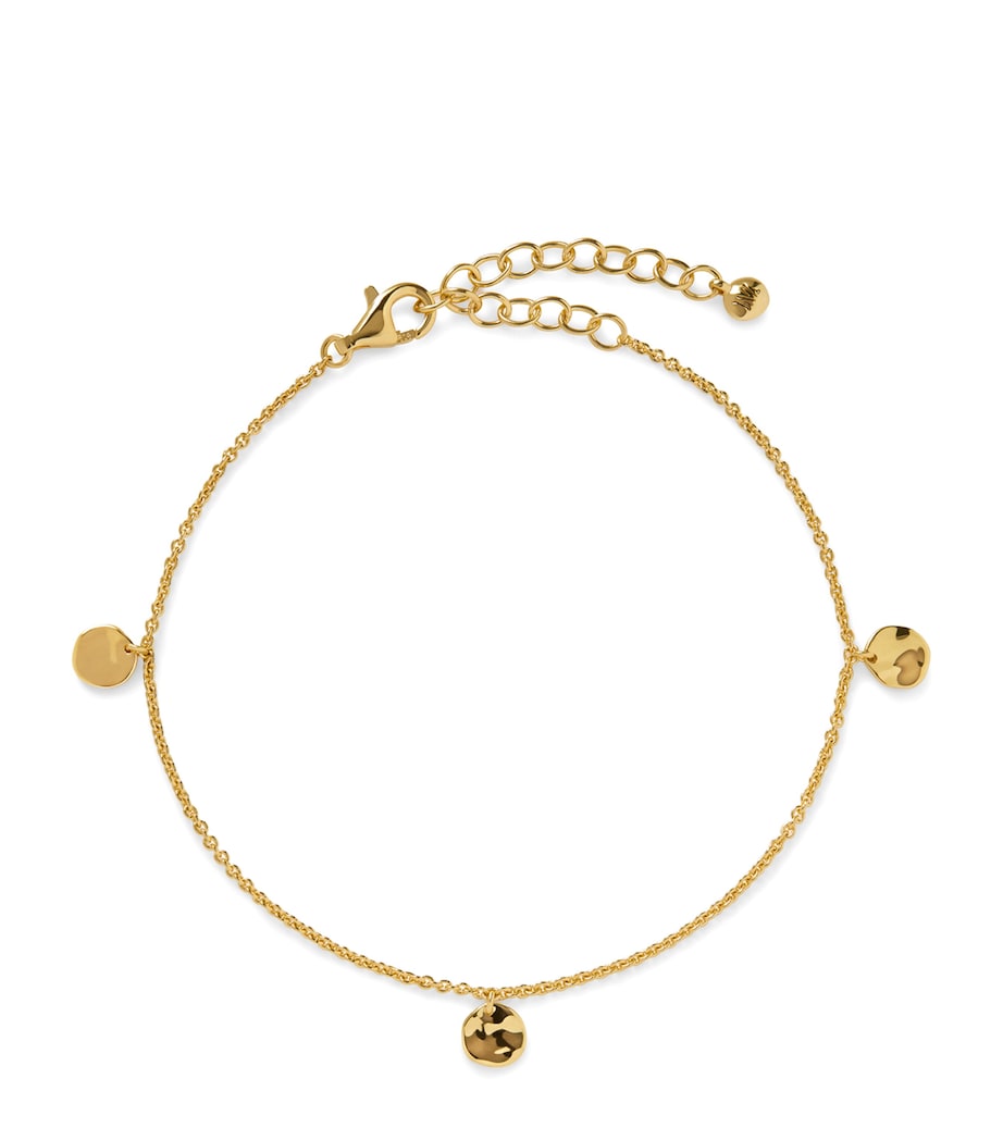 Monica Vinader Gold Vermeil MV Siren Muse Station Chain Bracelet Gold Vermeil Image 1