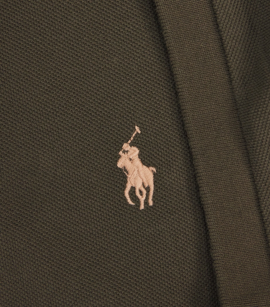 Polo Ralph Lauren Mens Cotton Mesh Polo Shirt Company Olive Image 6