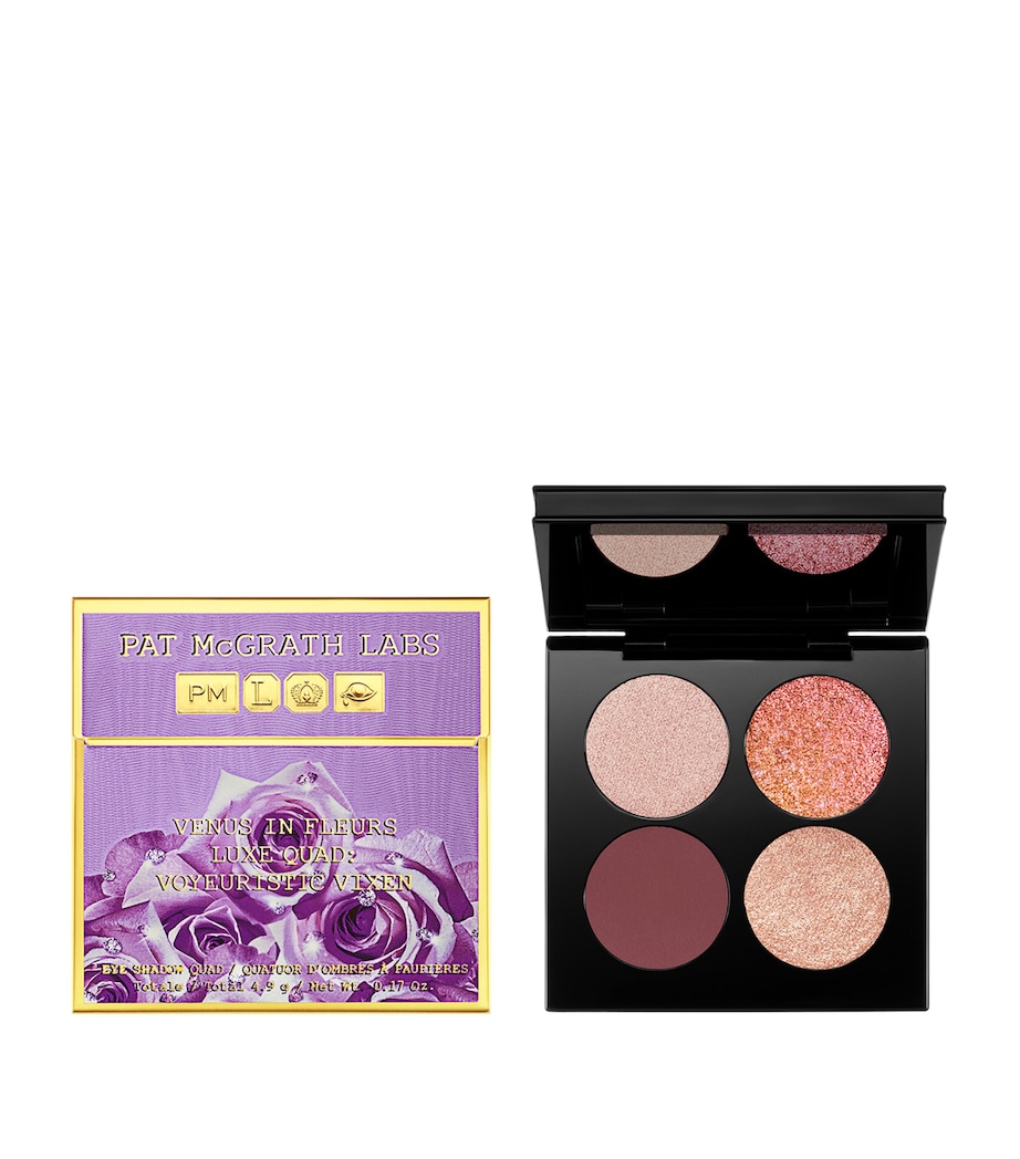 Venus in Fleurs Luxe Quad Eyeshadow Palette VOYEURISTIC VIXEN Image 5