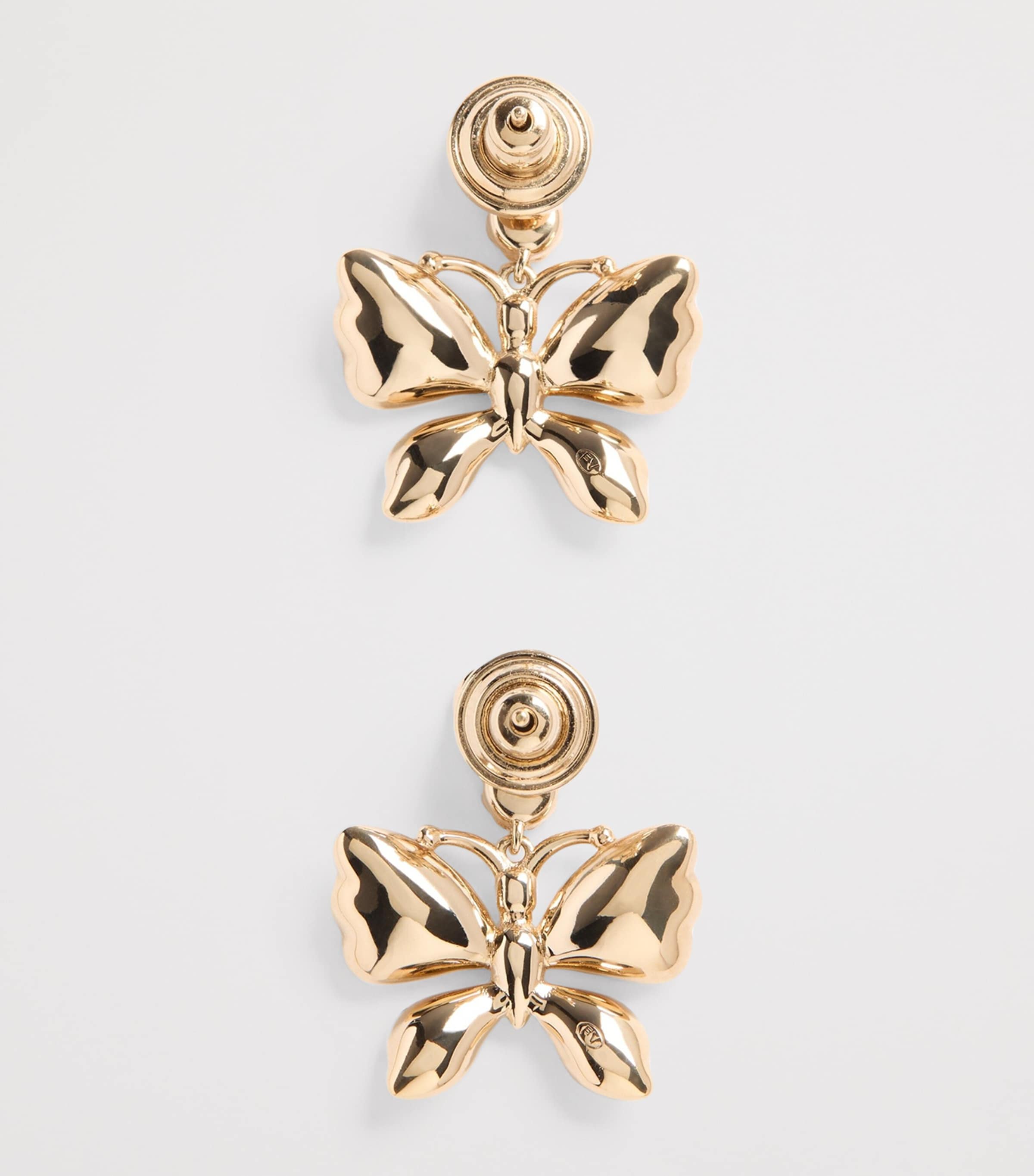 Valentino Garavani Swarovski Crystal Flutterby Earrings Image 3