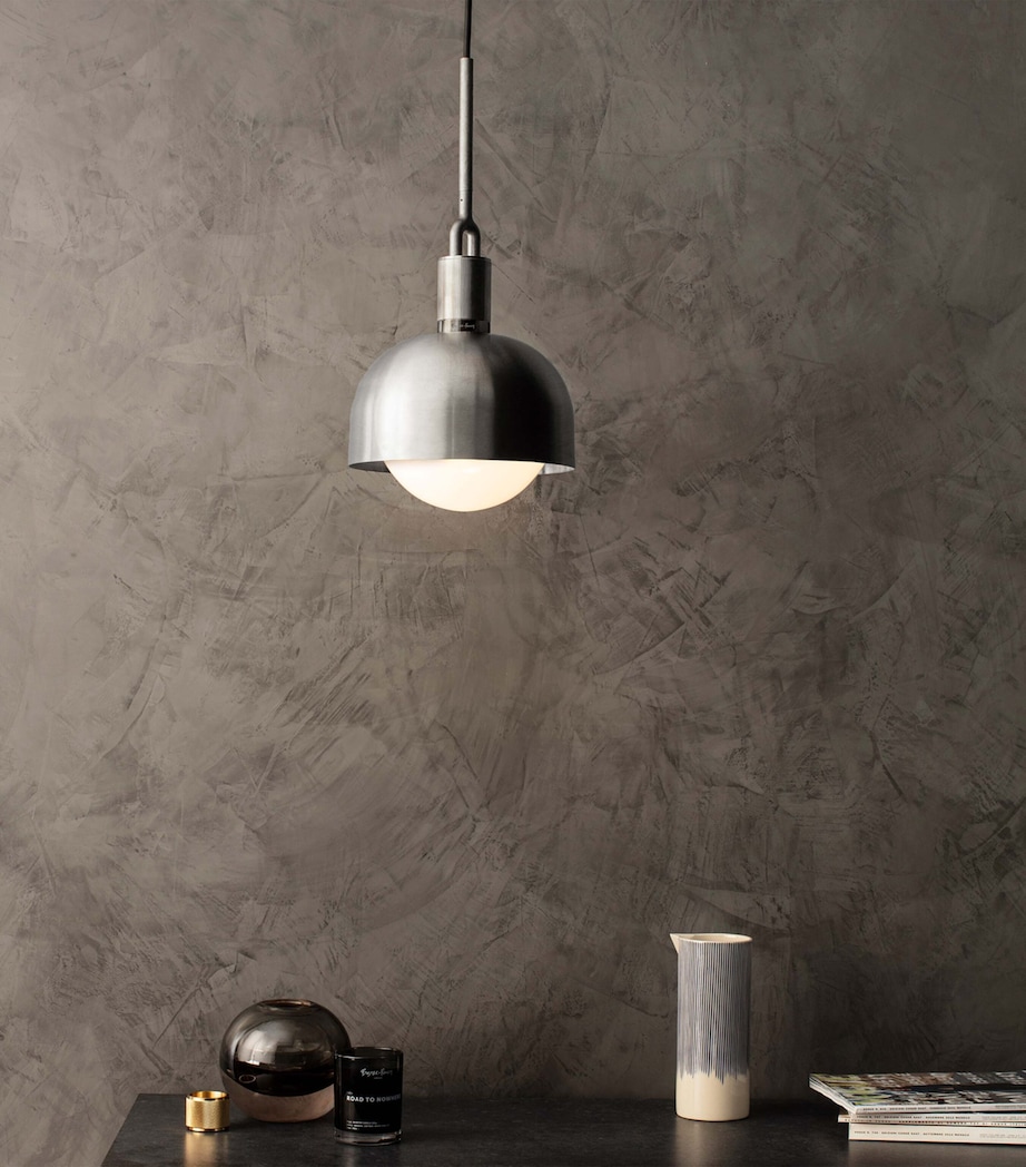 Globe Forked Pendant Light STEEL Image 2