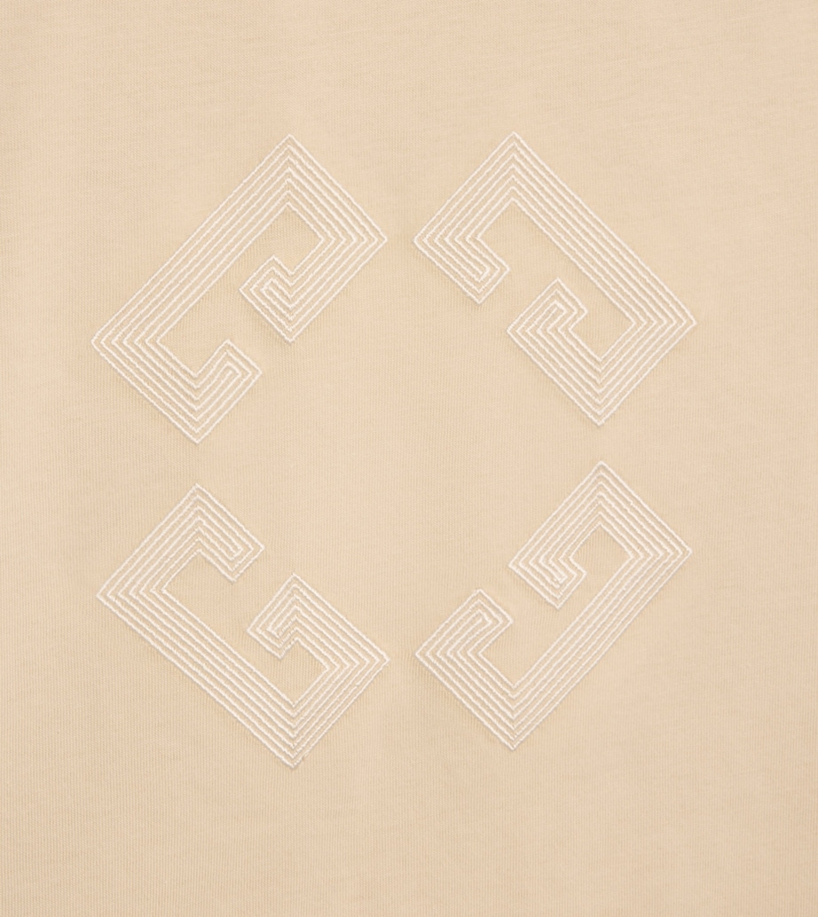 Cotton 4G Logo T-Shirt (4-12+ Years) CREAM Image 2