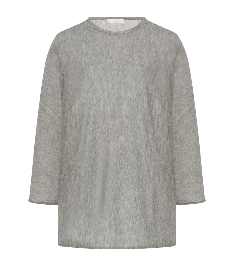 Semir Cashmere Oversized Sweater GREY MELANGE Image 1