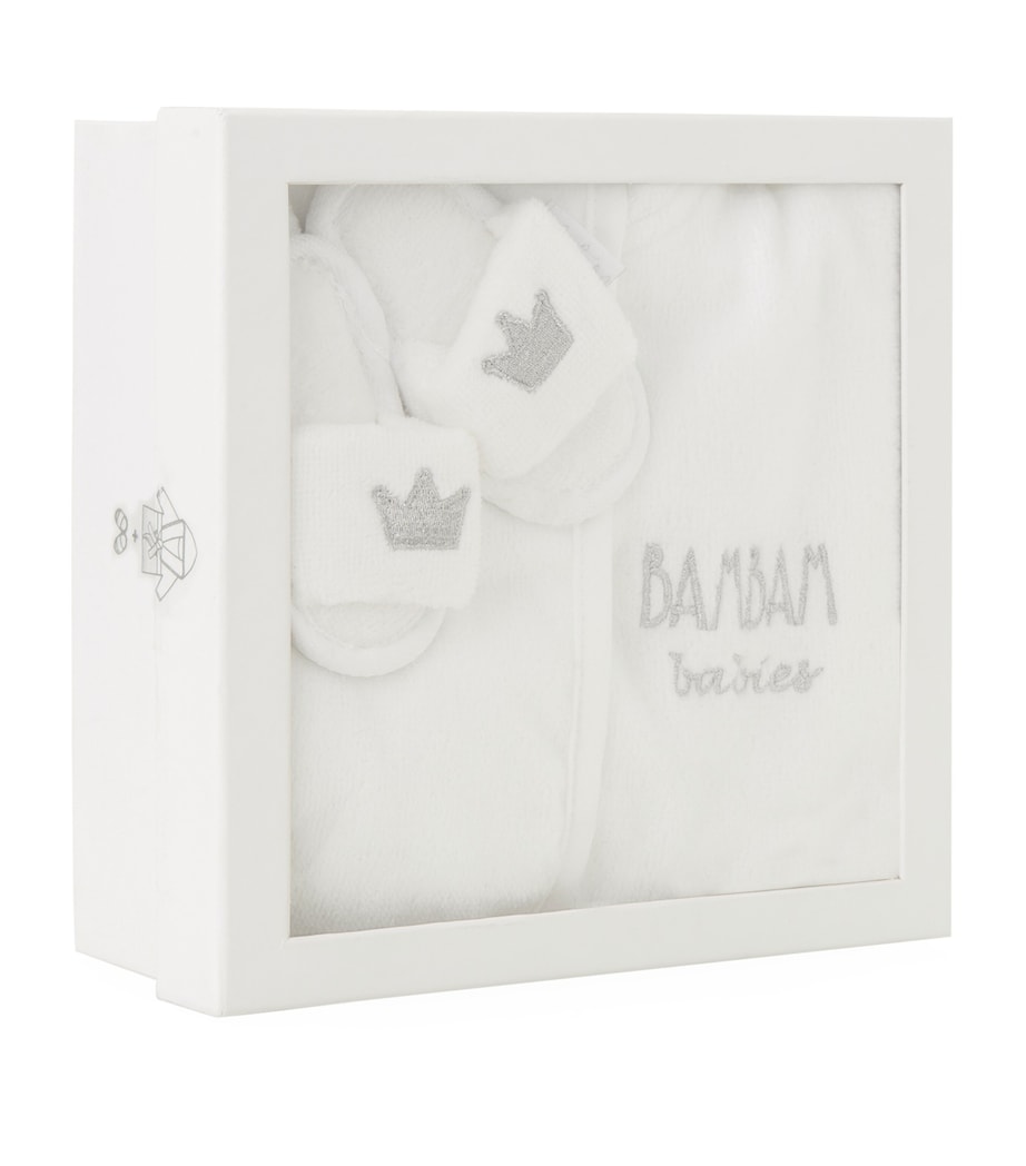 Baby Bath Gift Set WHITE Image 1