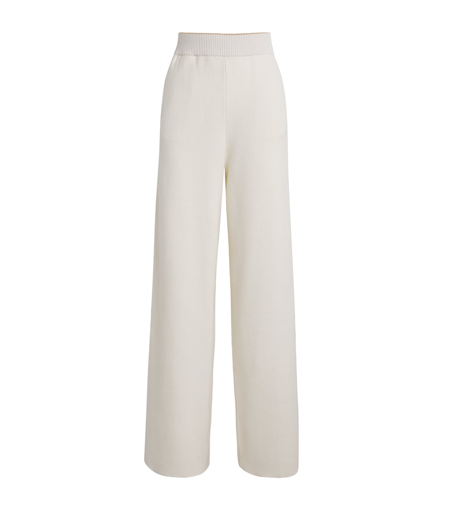Straight Leg Knit Trousers PANNA Image 1