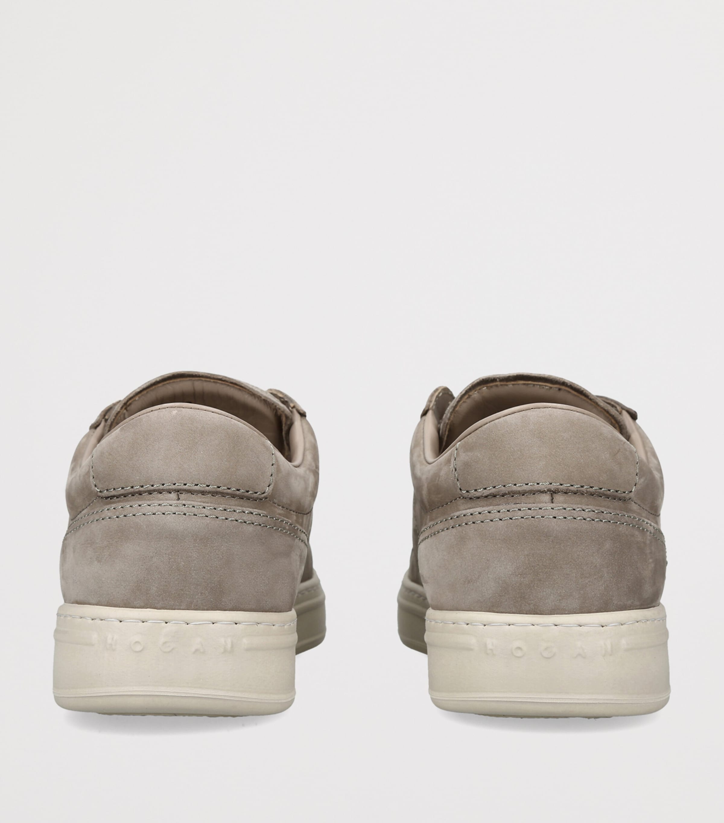 Hogan Nubuck H668 Slip-On Sneakers Taupe Image 4