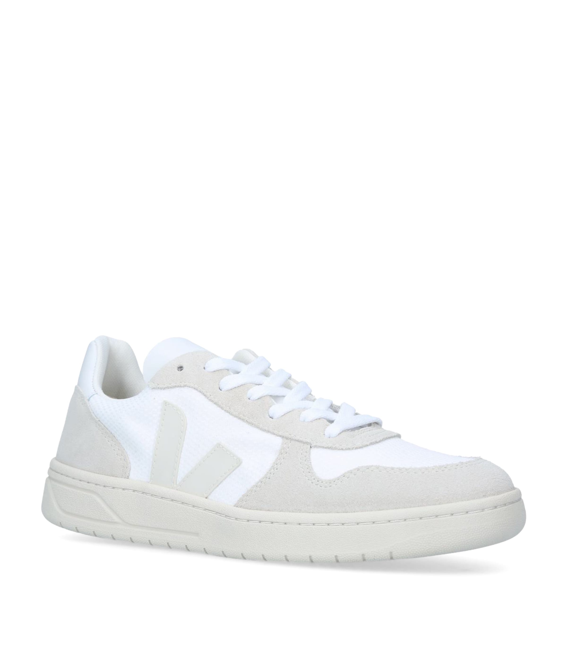 Veja V-10 B-mesh Sneaker White & Natural Pierre