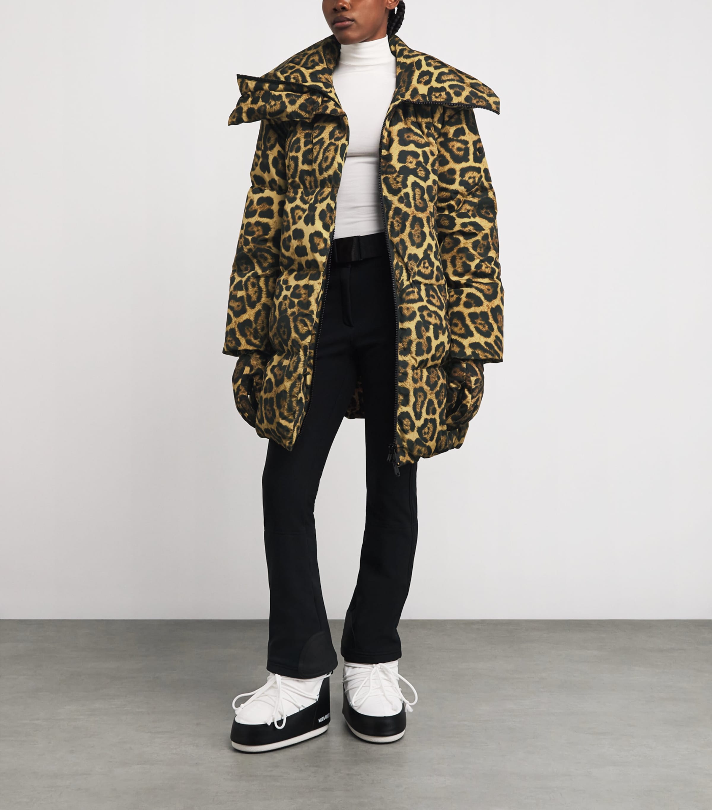 Down Jaguar Print Zosha Puffer Jacket 7250 JAGUAR Image 2