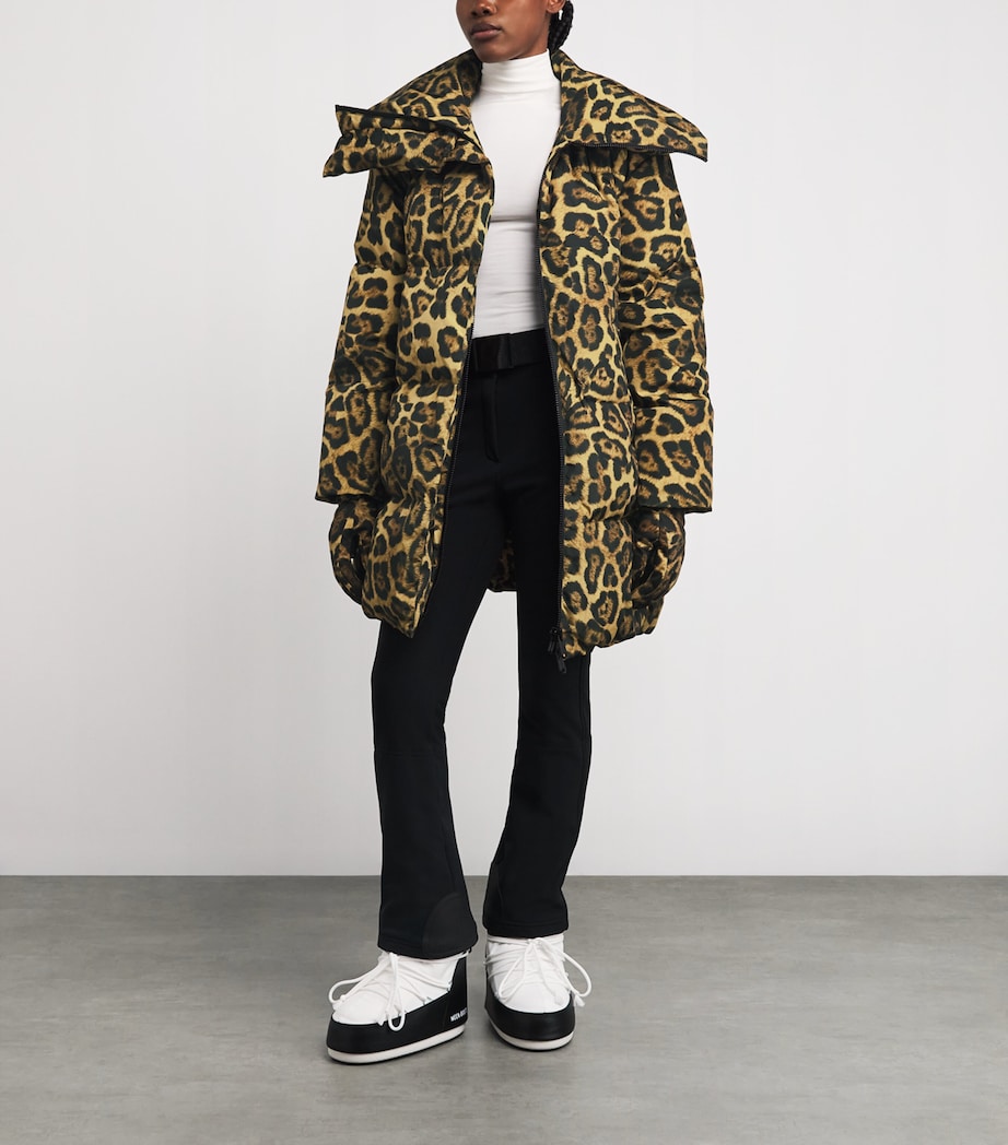 Down Jaguar Print Zosha Puffer Jacket 7250 JAGUAR Image 2
