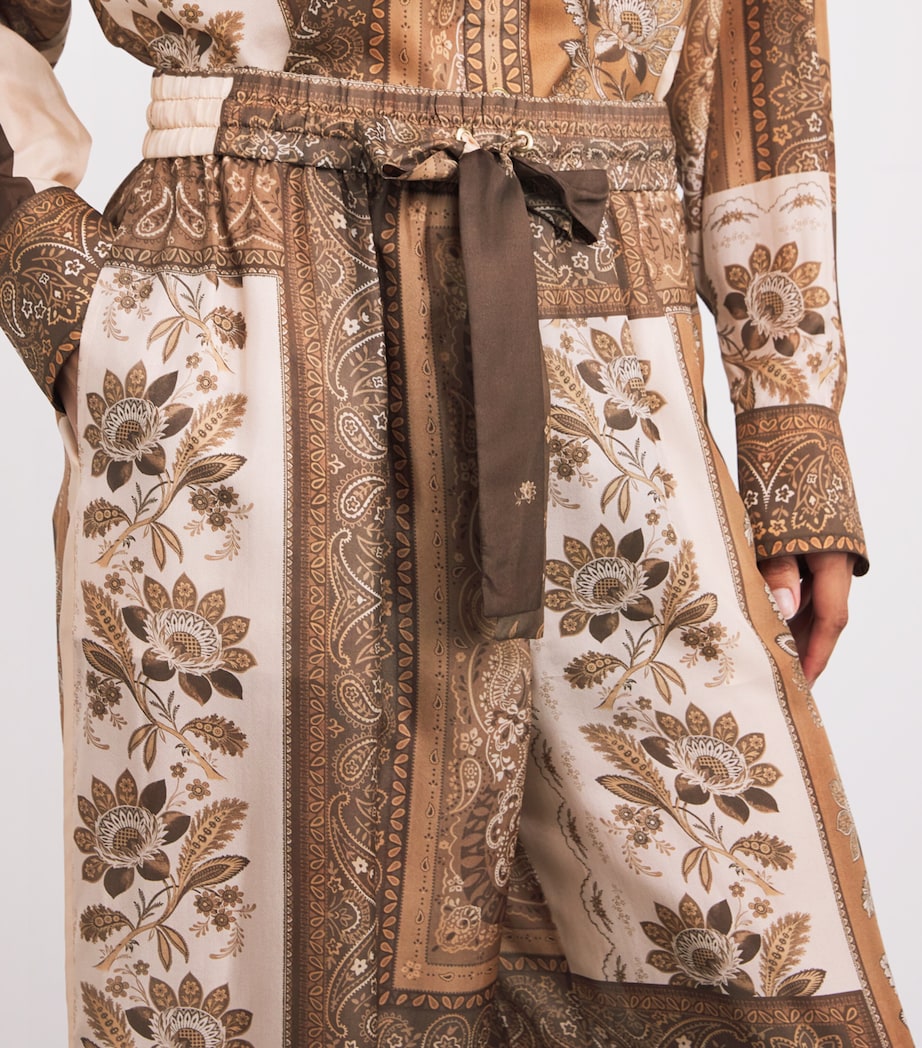 Cotton Lucky Bandana Trousers CHCBAN/CHOCLTE BNDNA Image 6