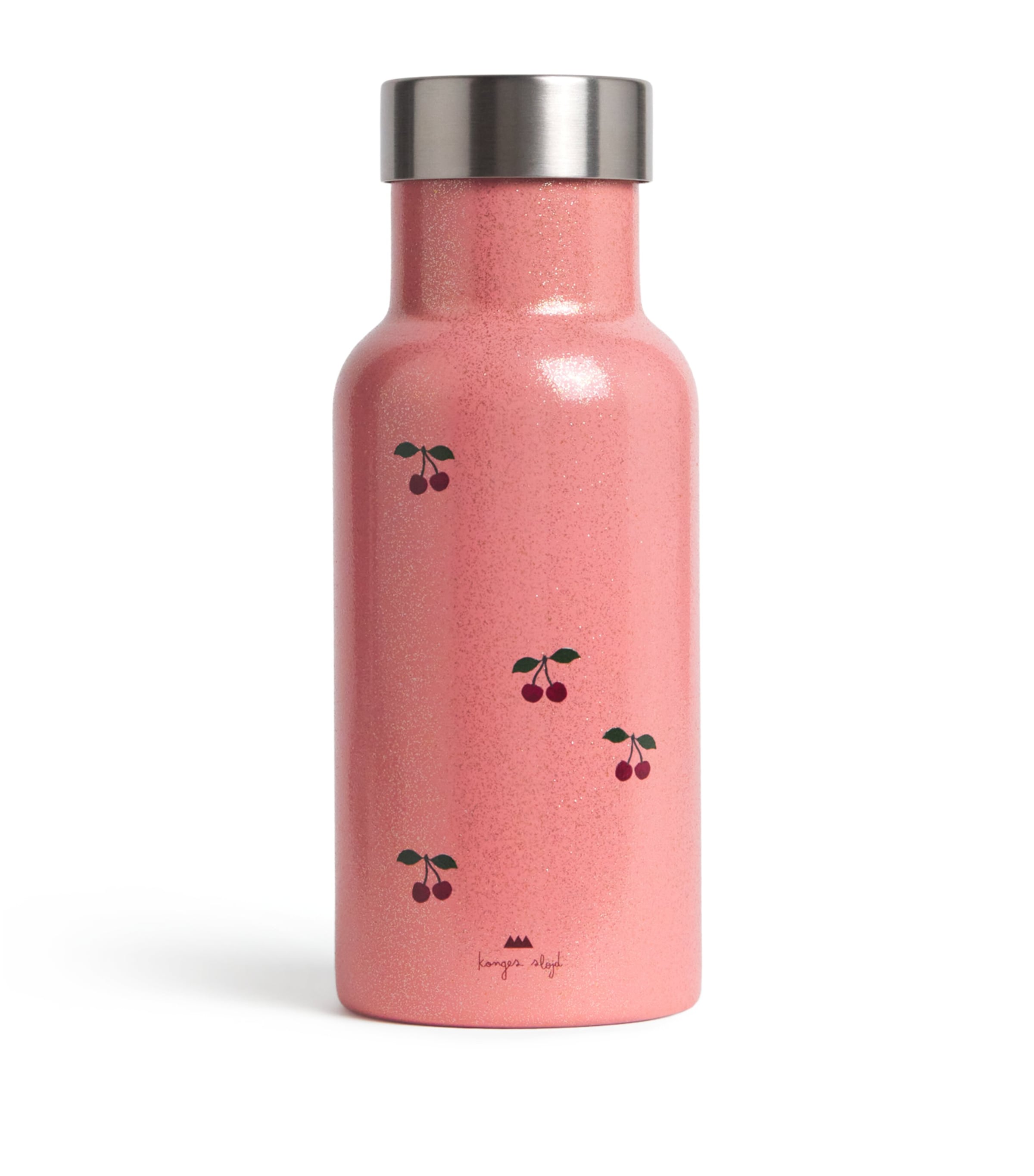 Stainless Steel Glitter Thermo Bottle P00013 CHERRY GLTTER Image 1