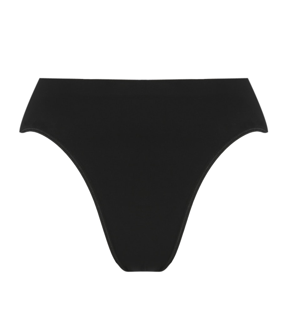 Touch Feeling Midi Briefs BLACK Image 1