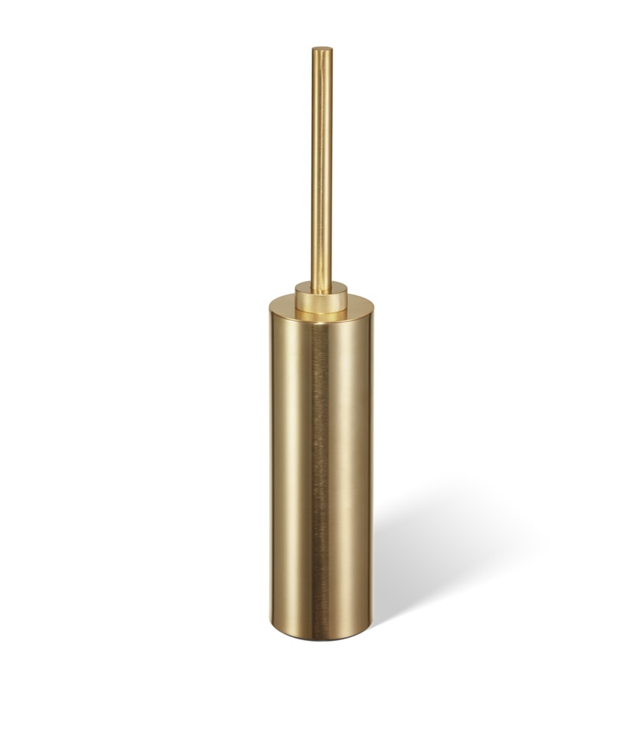 Brass Club Toilet Brush GOLD MATT Image 1