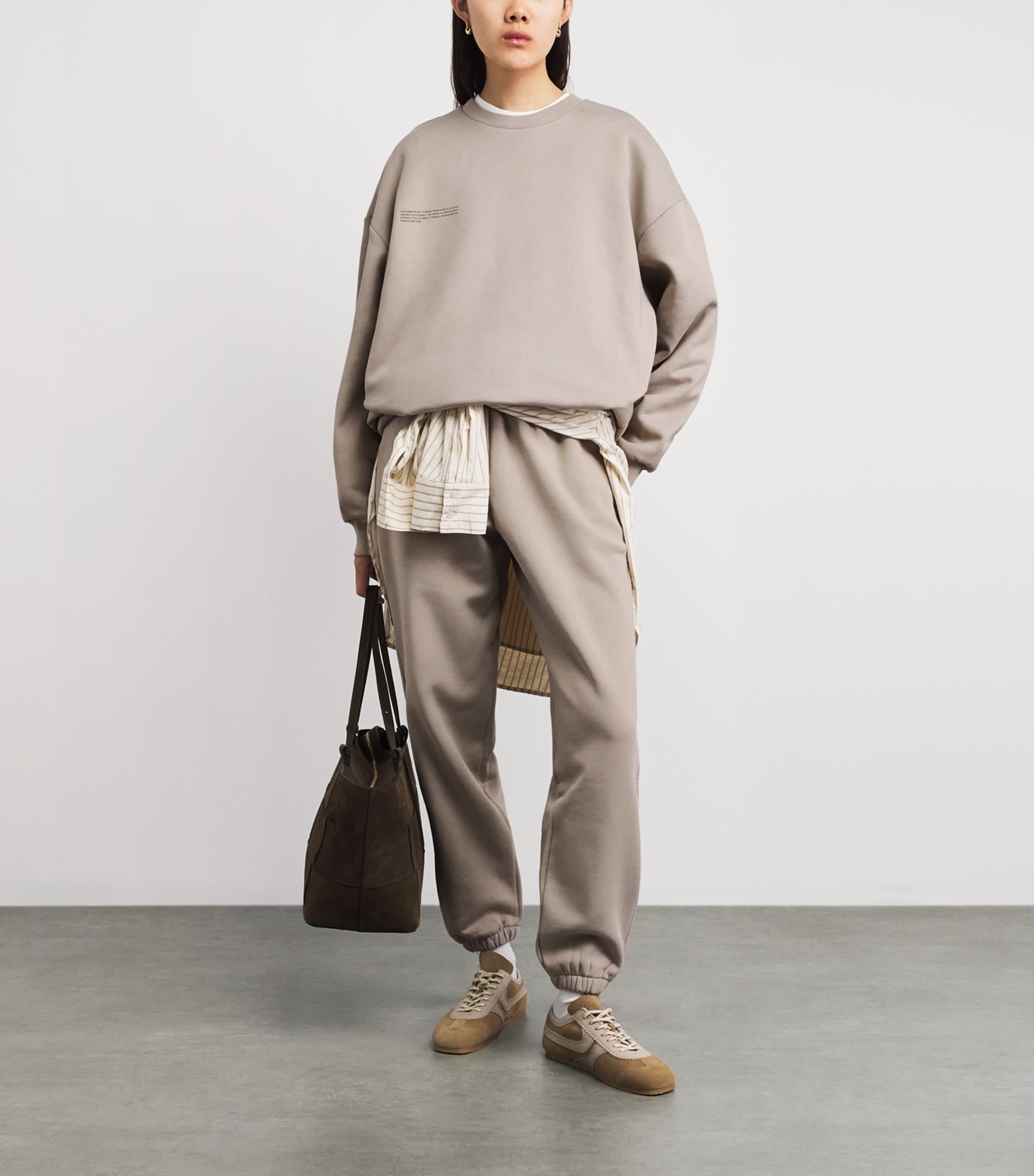 Pangaia Womens Organic Cotton 365 Sweatshirt Image 3