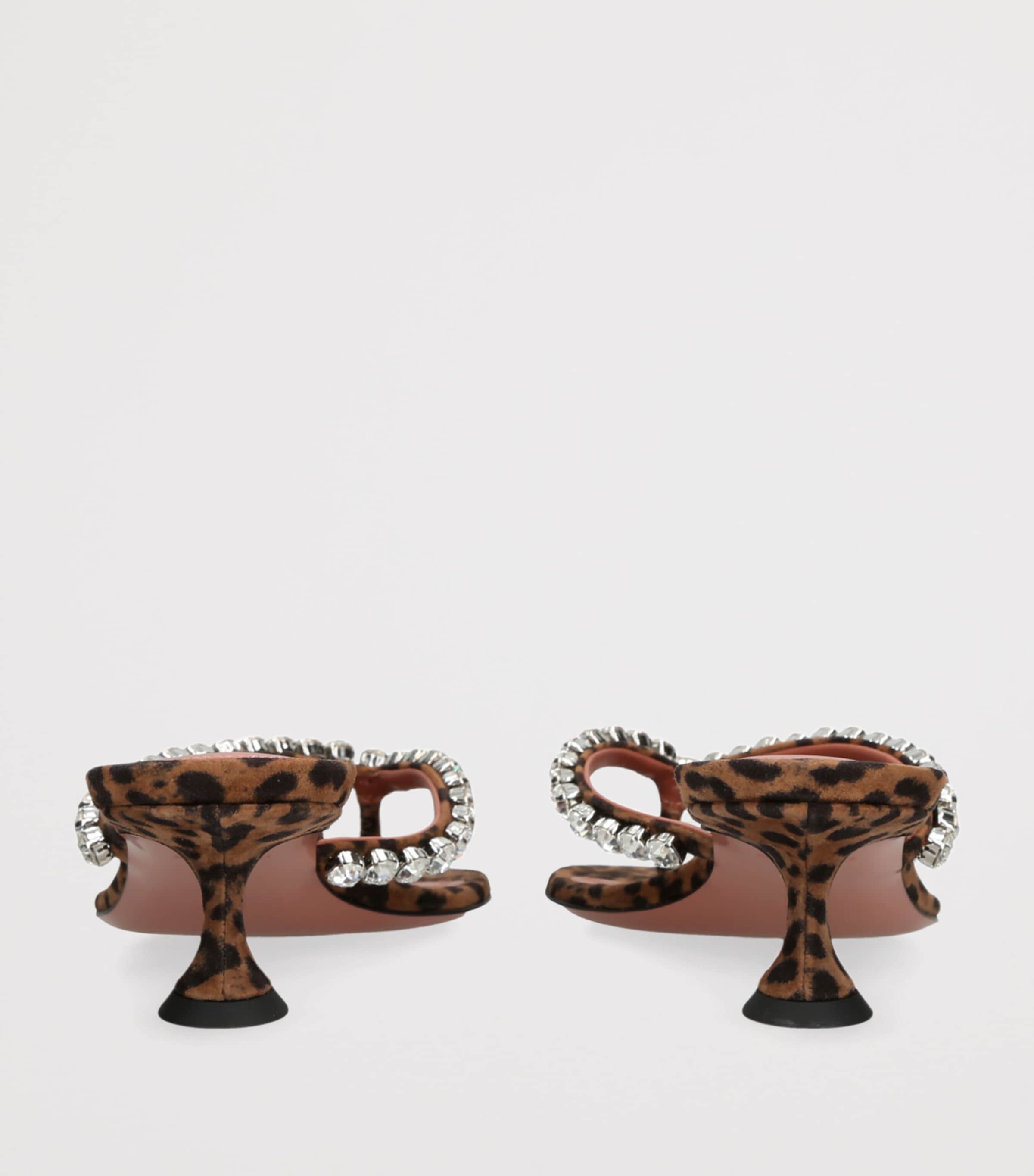 Suede Embellished Gigi Thong Sandals 45 BROWN/OTH Image 2