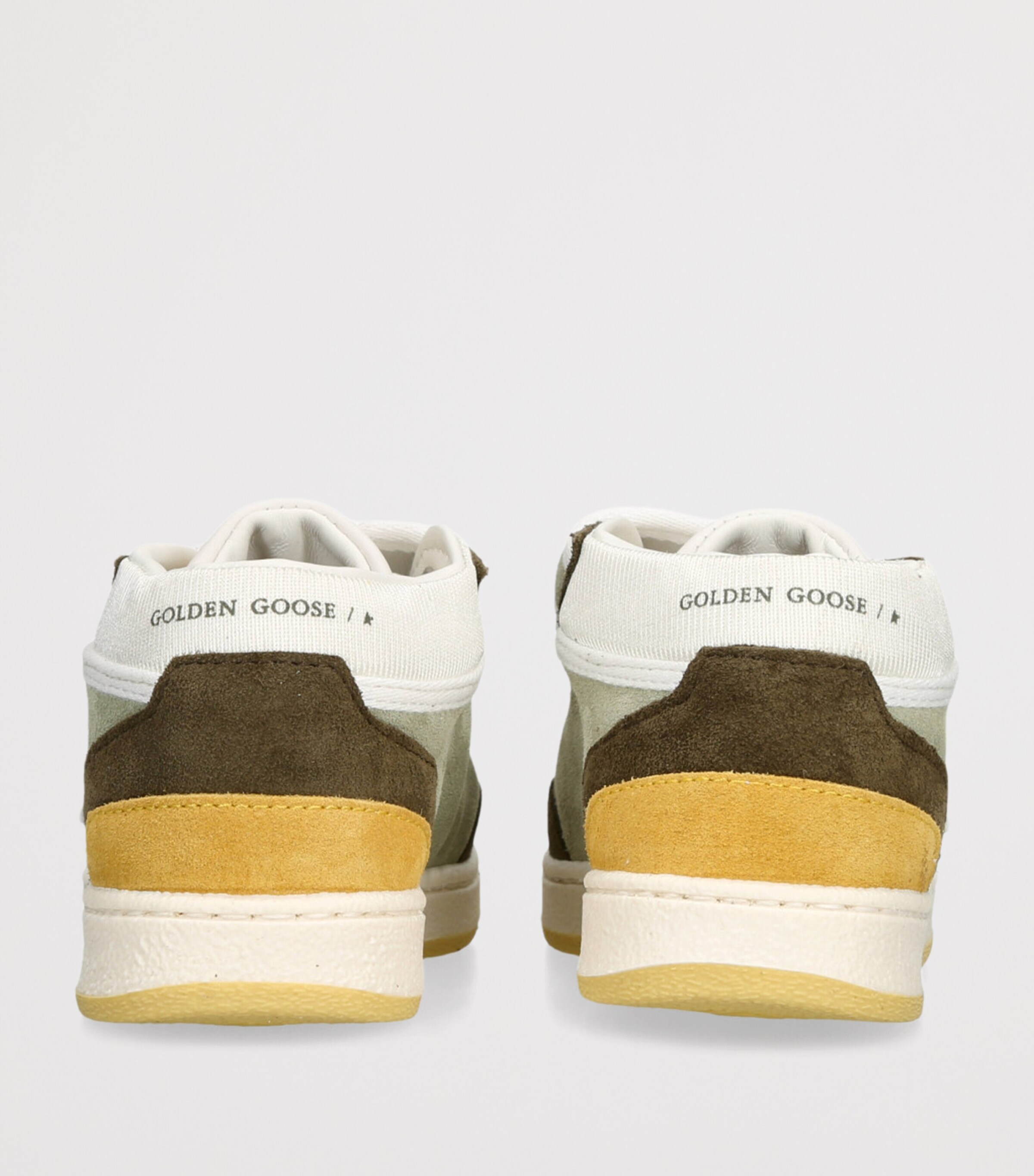 Golden Goose Suede June Sneakers Green Comb Image 2