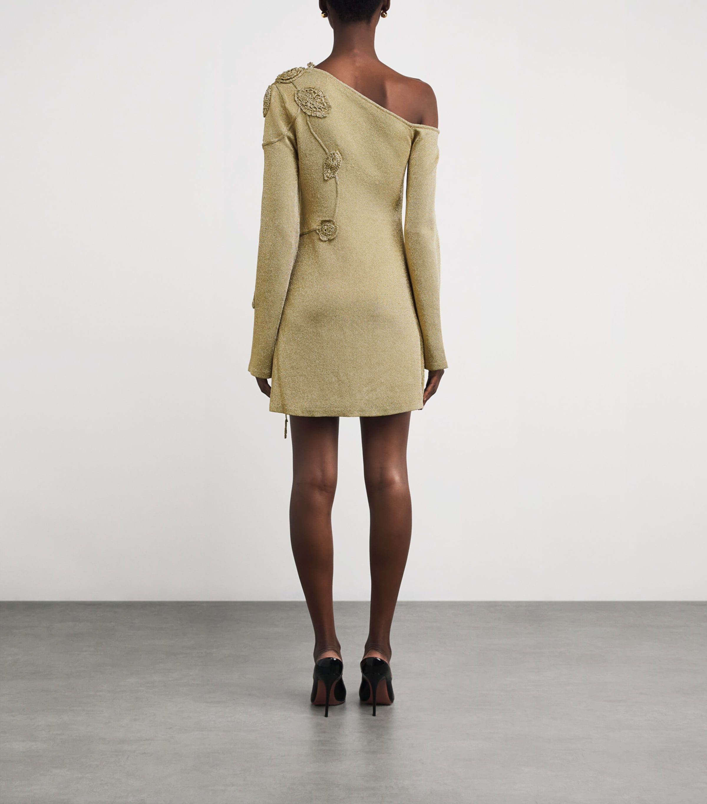 Cult Gaia - Kaela Knit Dress - Gold